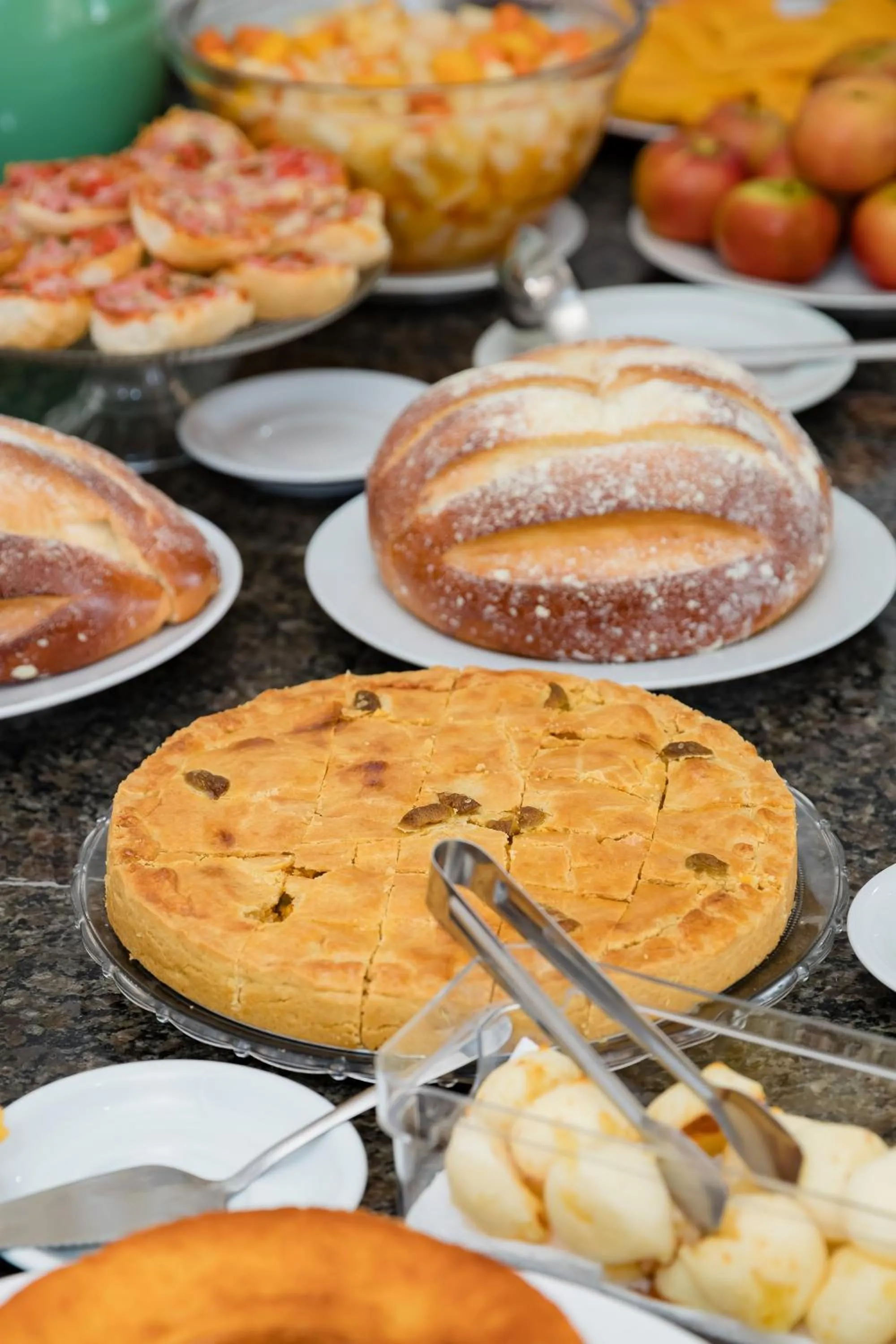 Buffet breakfast in Moriah Maceió Beach Hotel