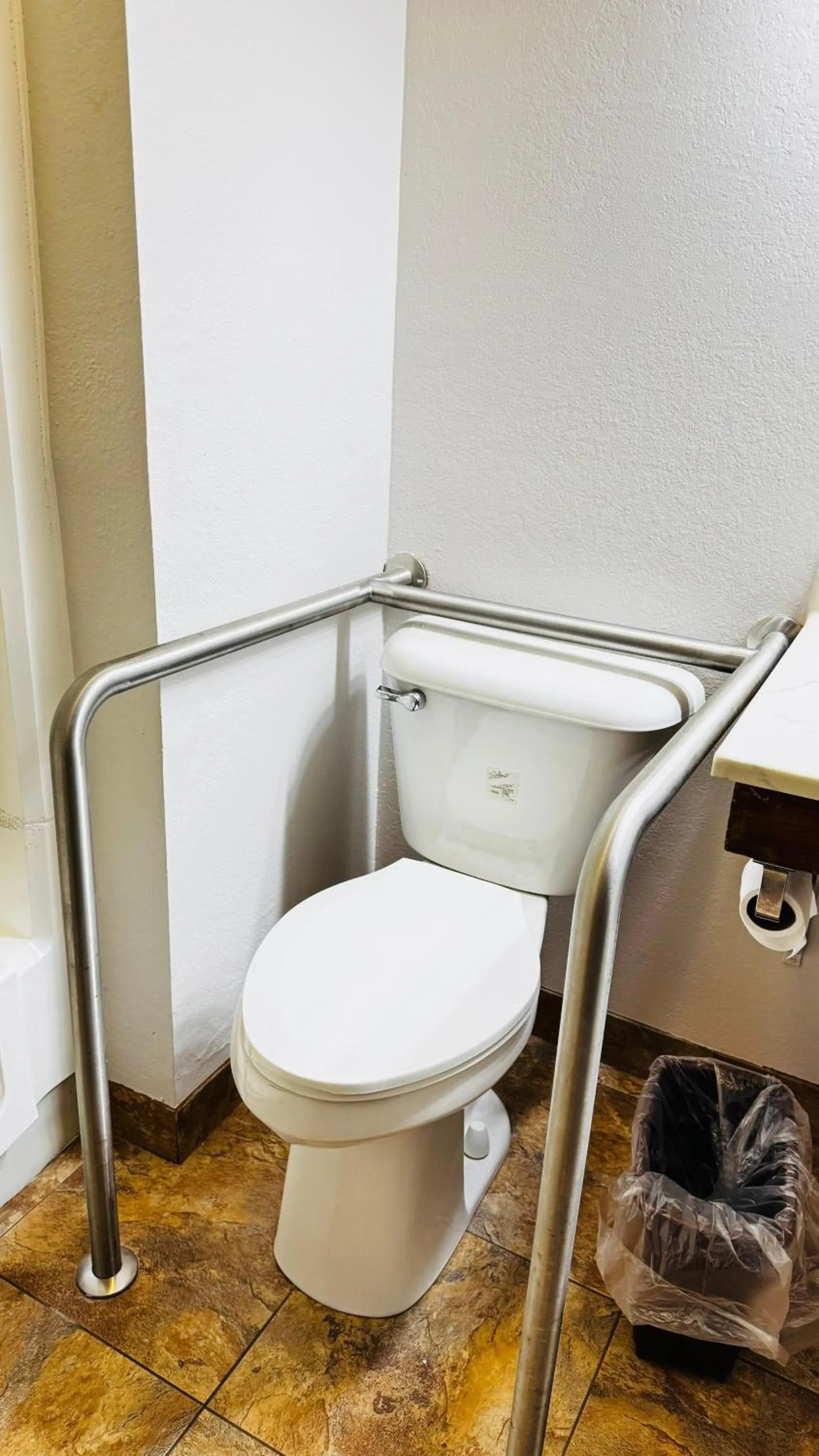 Toilet in Super 8 by Wyndham North Platte