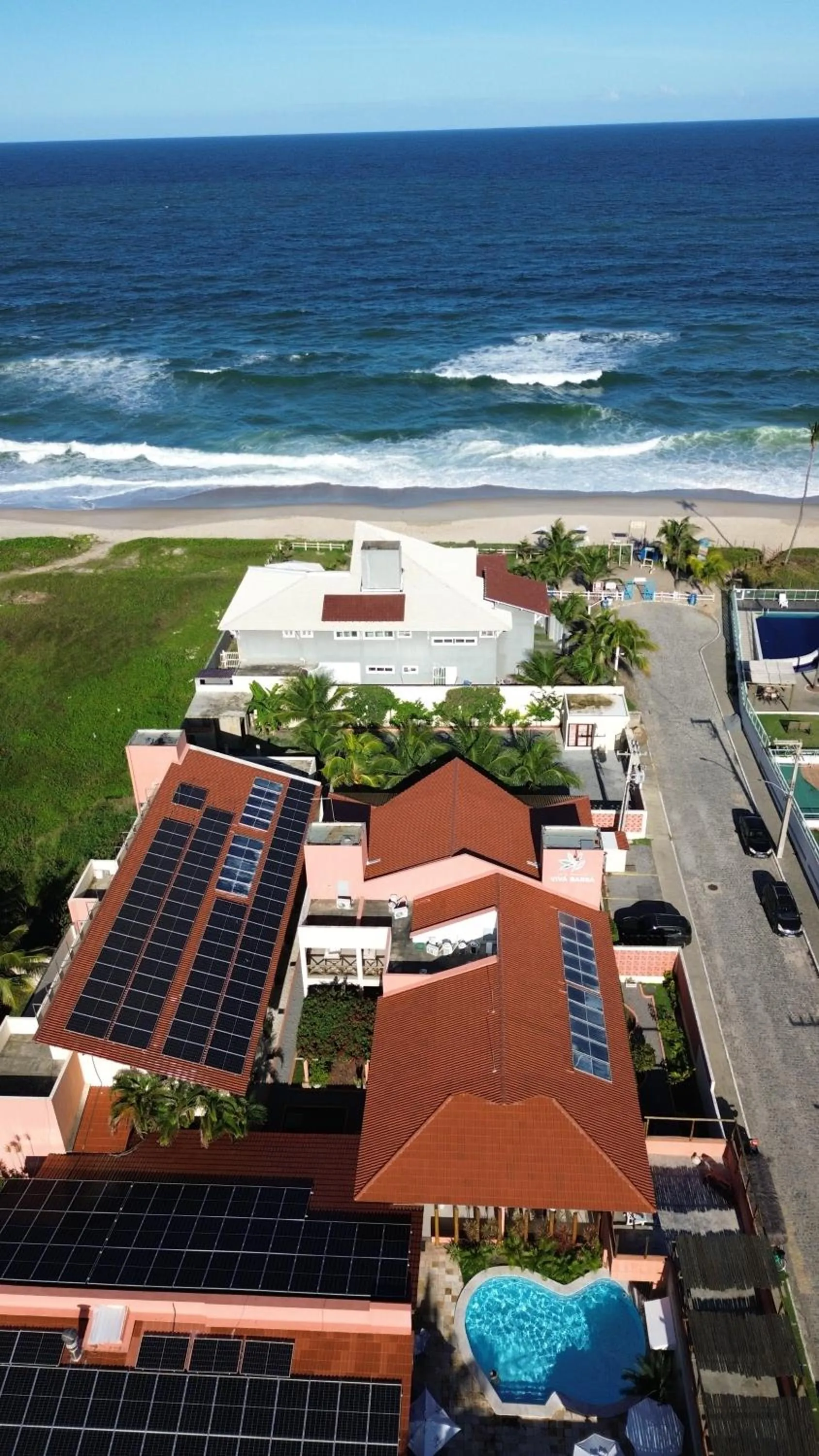 Sea view in Vivá Barra Hotel Pousada