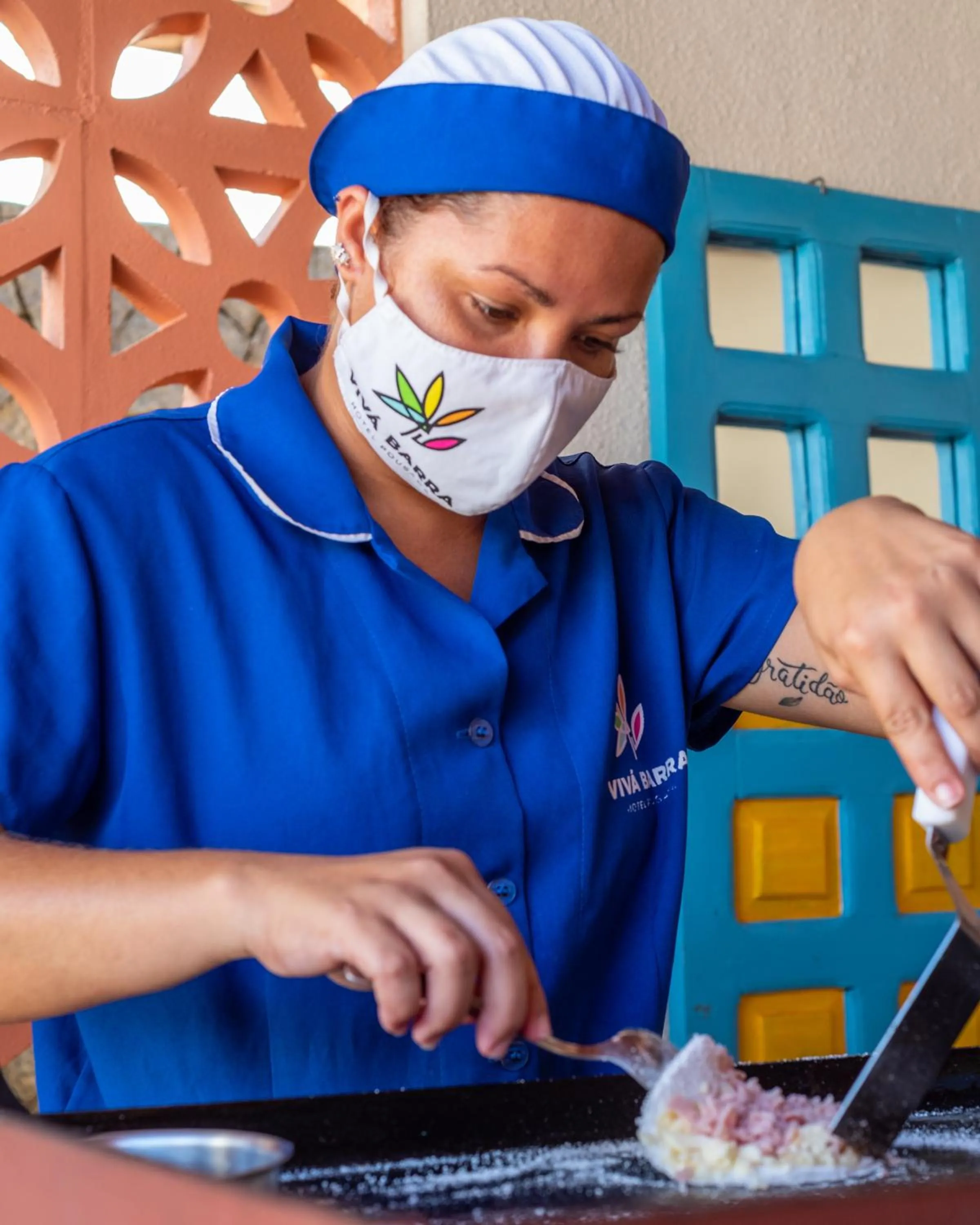Breakfast in Vivá Barra Hotel Pousada