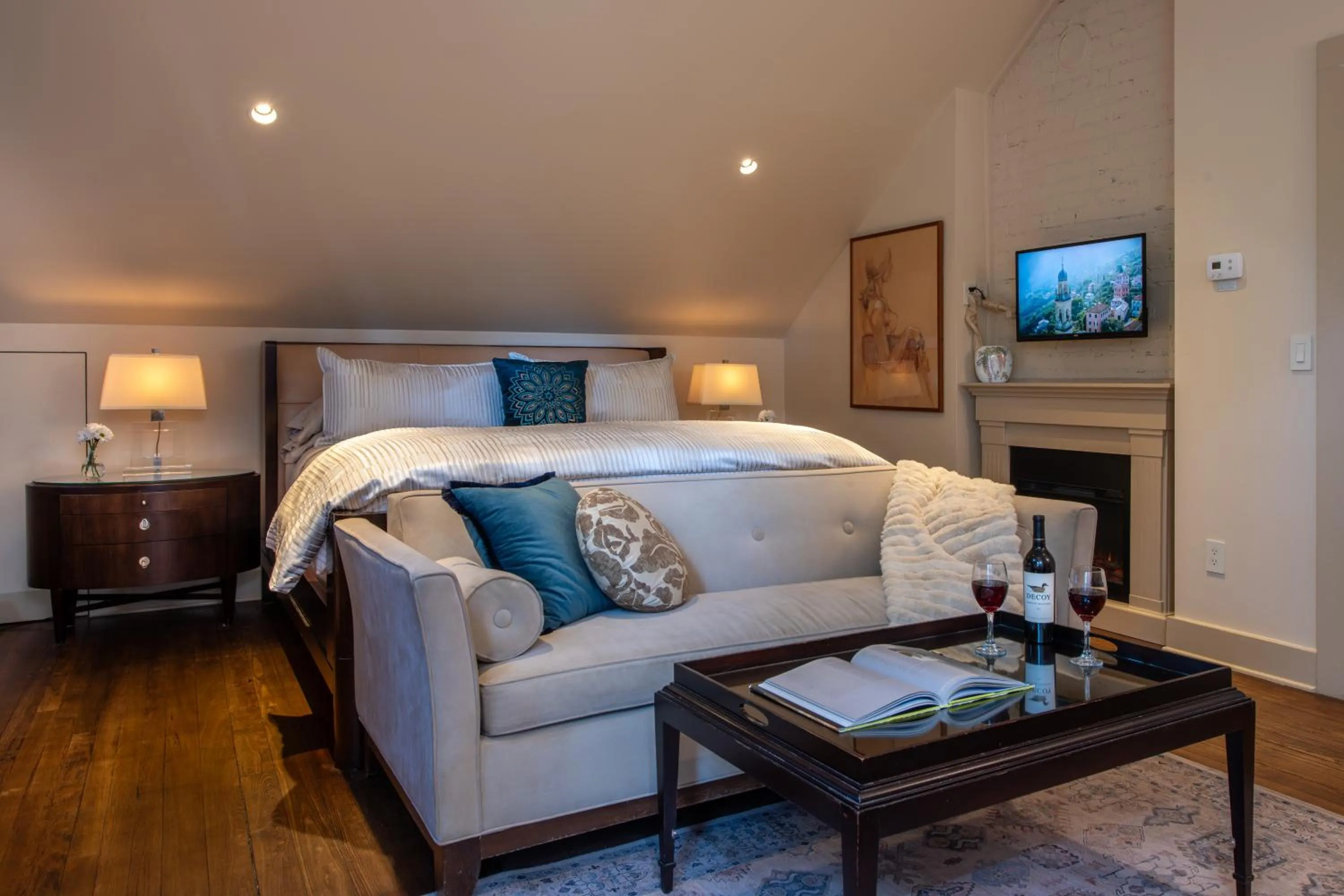 Bed in Stonehurst Place Bed & Breakfast