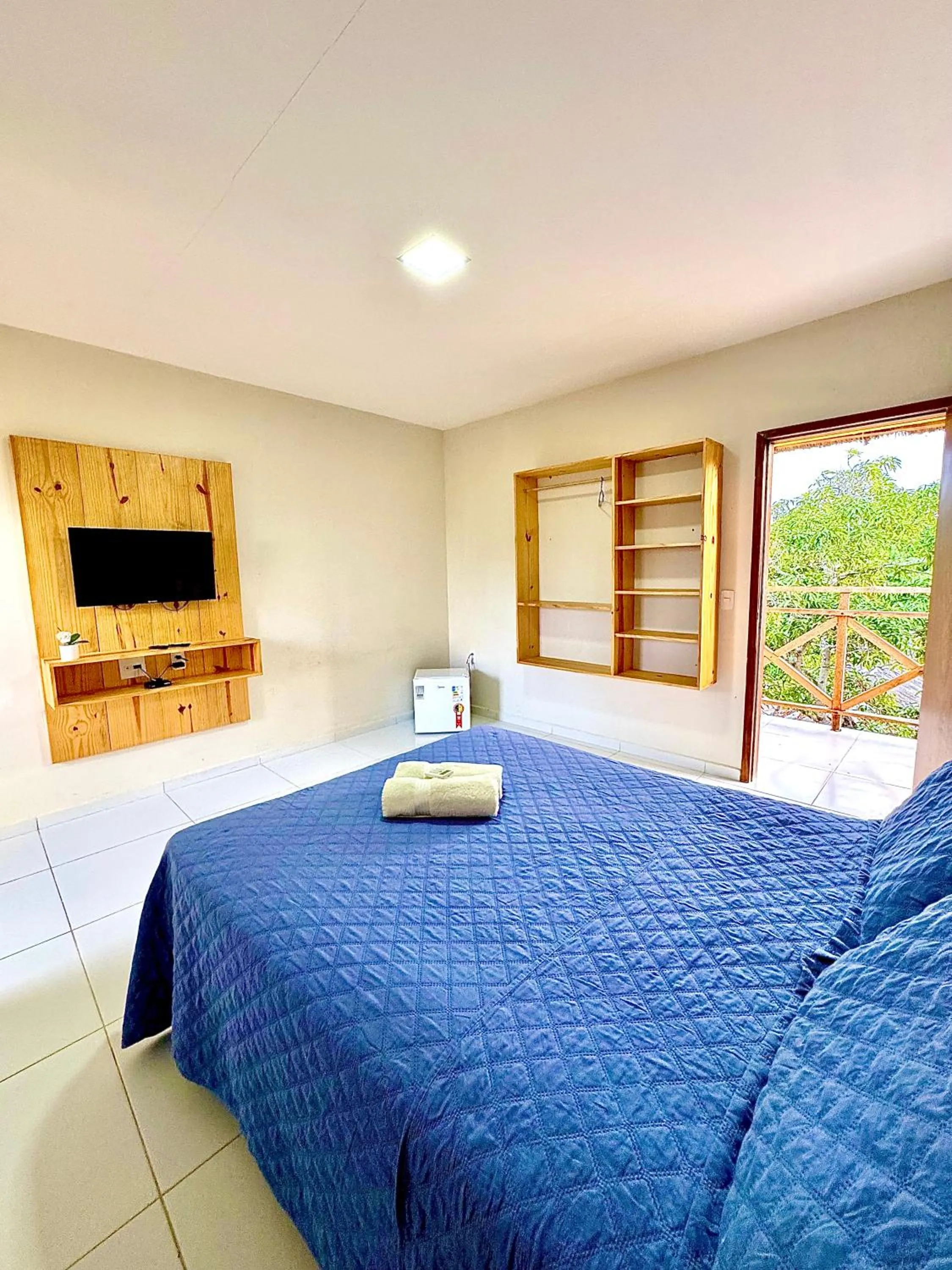 Bed in Tambazulik Pousada Maragogi