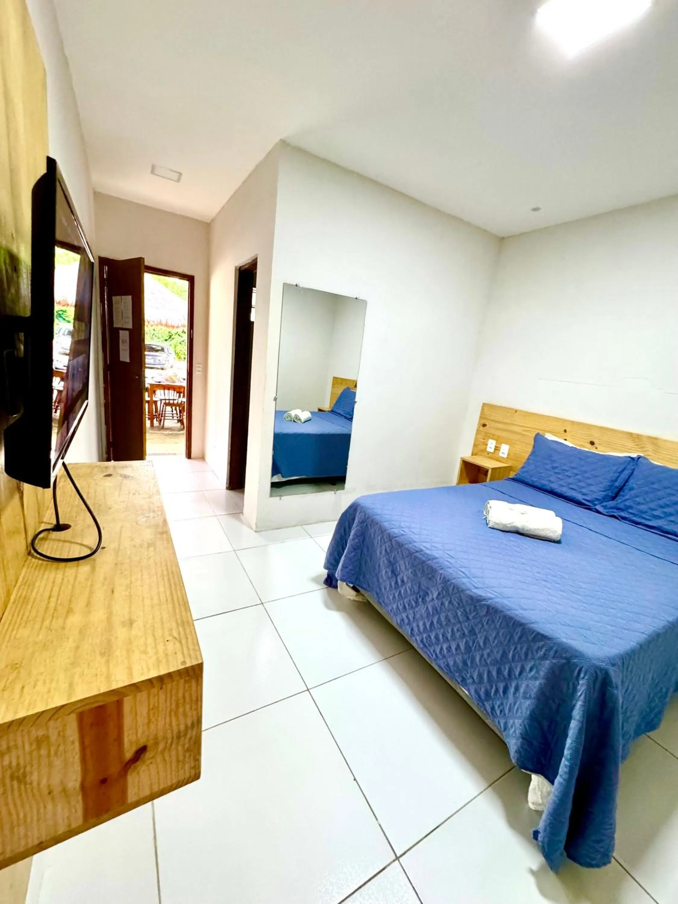 Bed in Tambazulik Pousada Maragogi