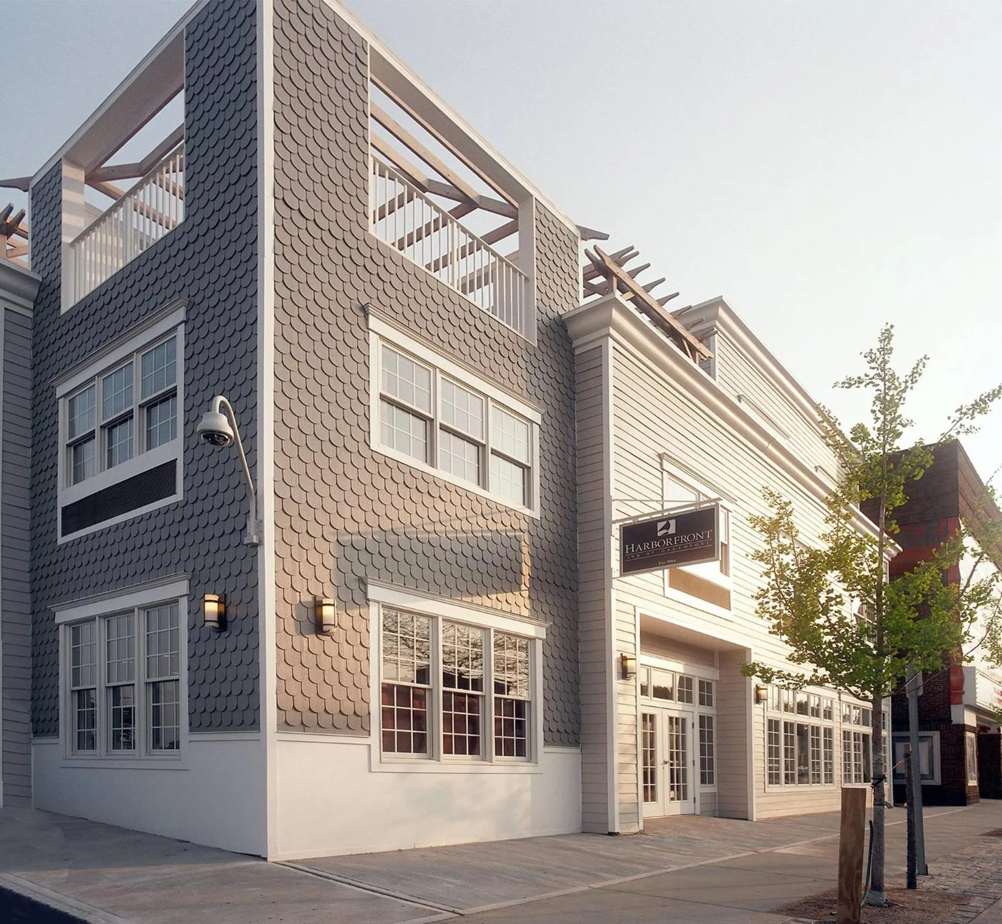 Property building in The Harbor Front Inn