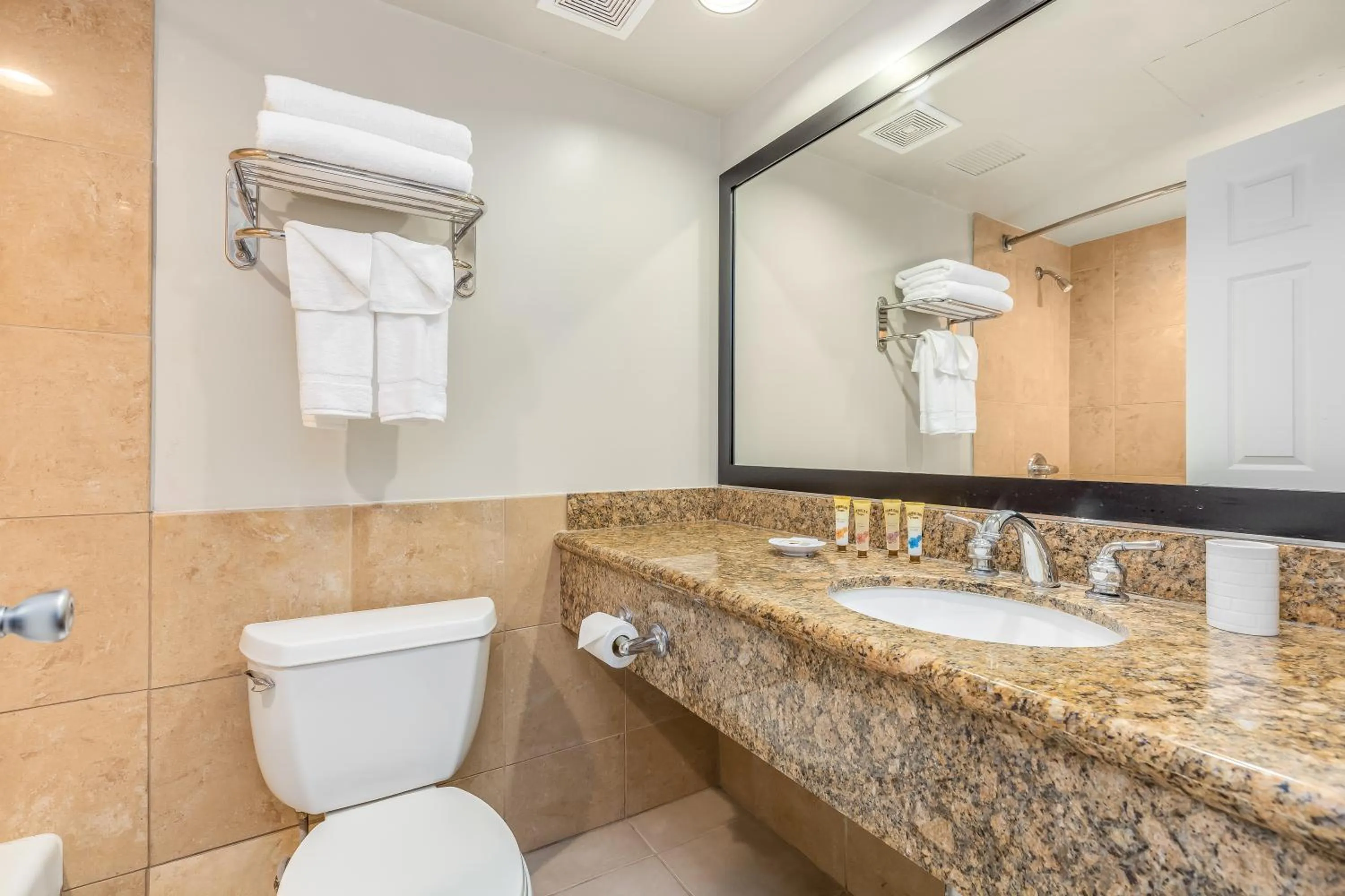 Shower in Castle at Palms at Waikīkī