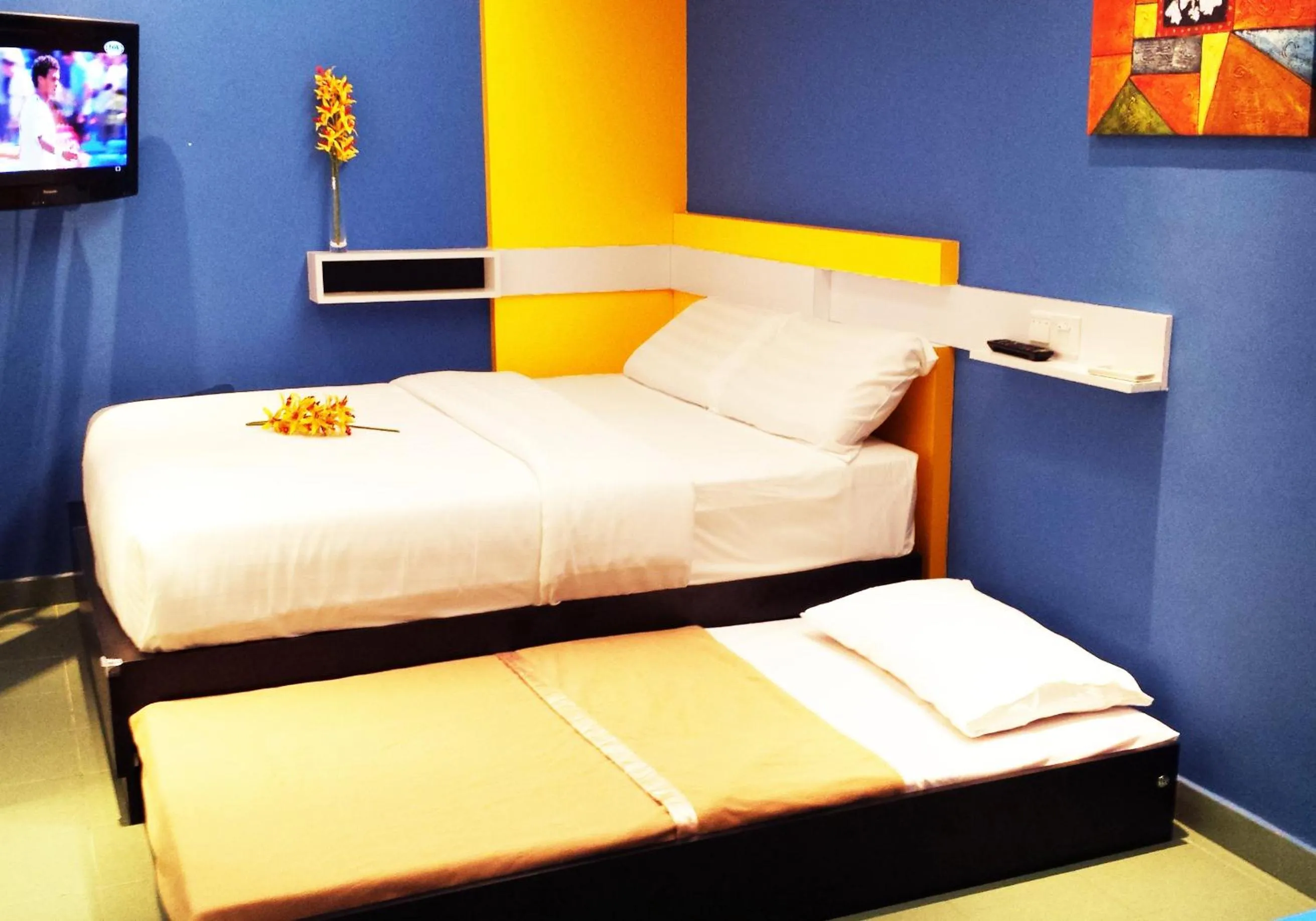 Bed in Tai Ichi Hotel Kuala Lumpur