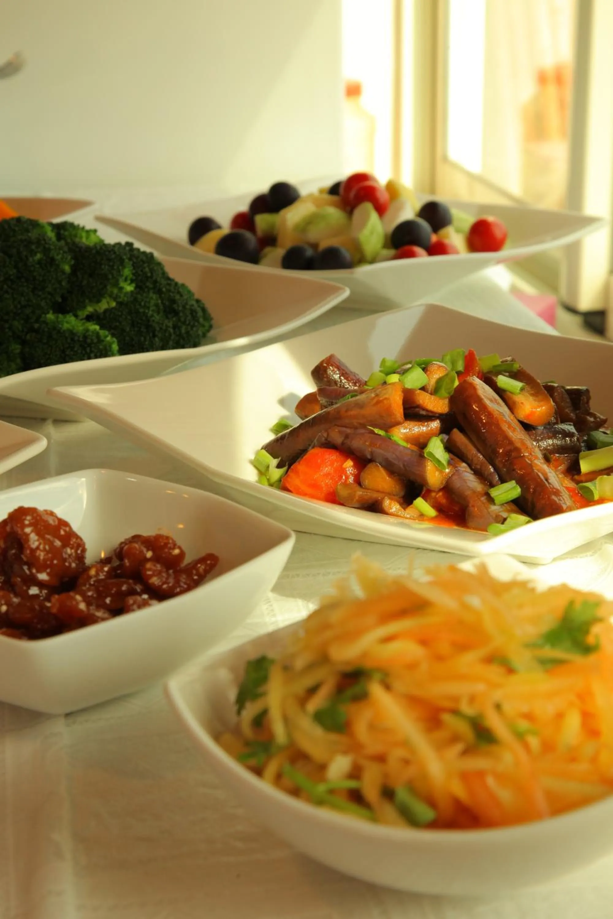 Buffet breakfast in Countryside B&B