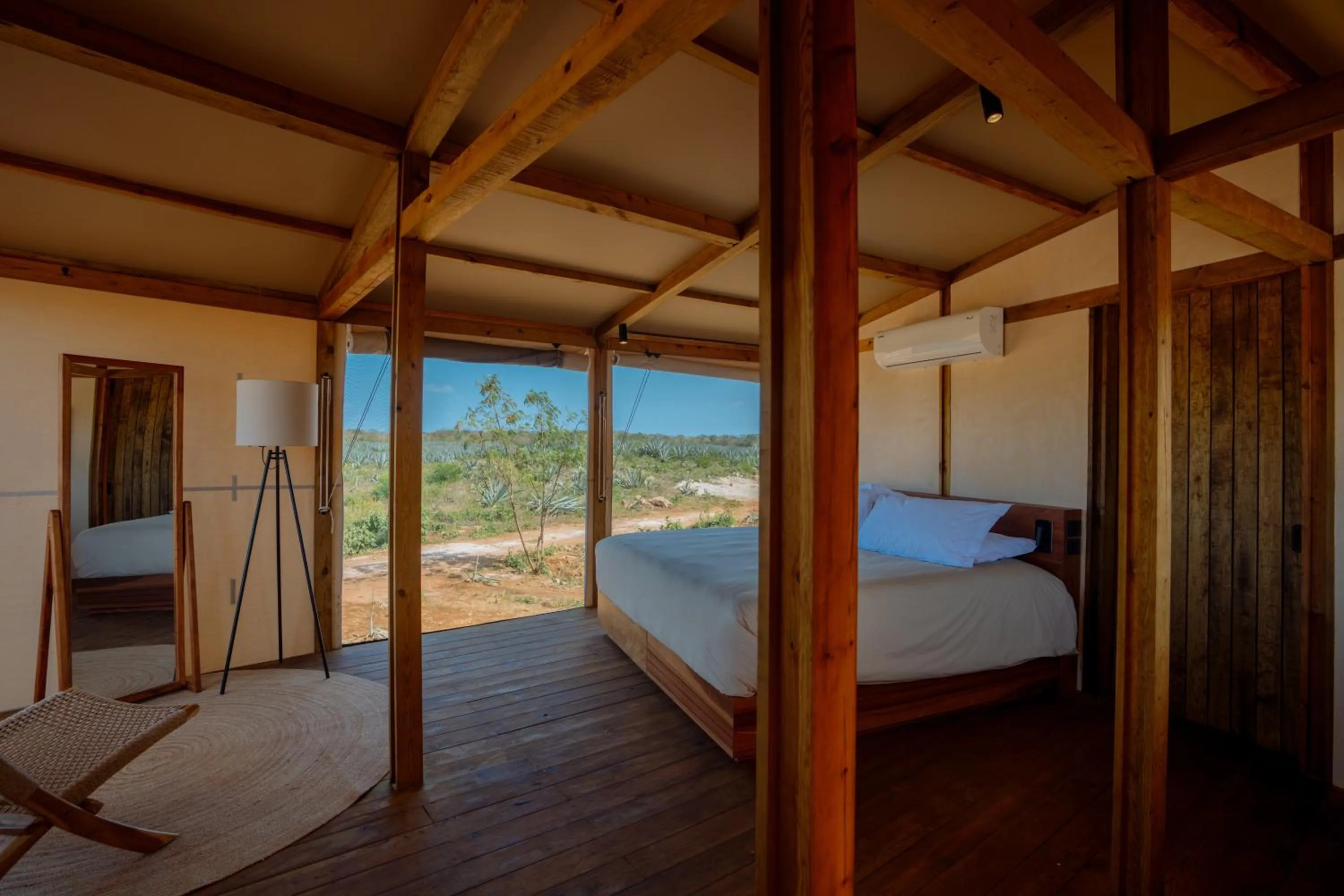 Bedroom, Bed in Viatura Hacienda Xtojil, Yucatan, Merida, with Optional All Inclusive