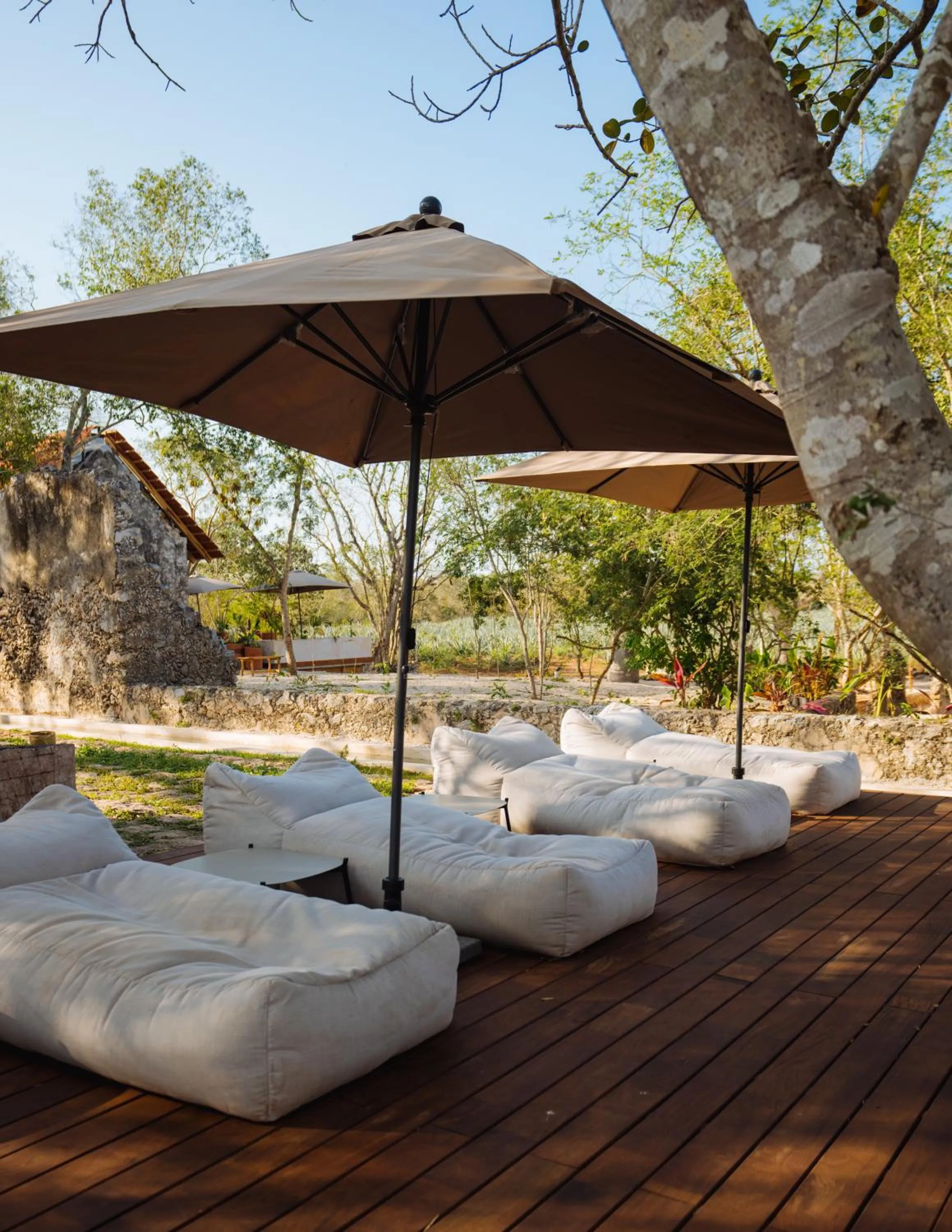 sunbed in Viatura Hacienda Xtojil, Yucatan, Merida, with Optional All Inclusive