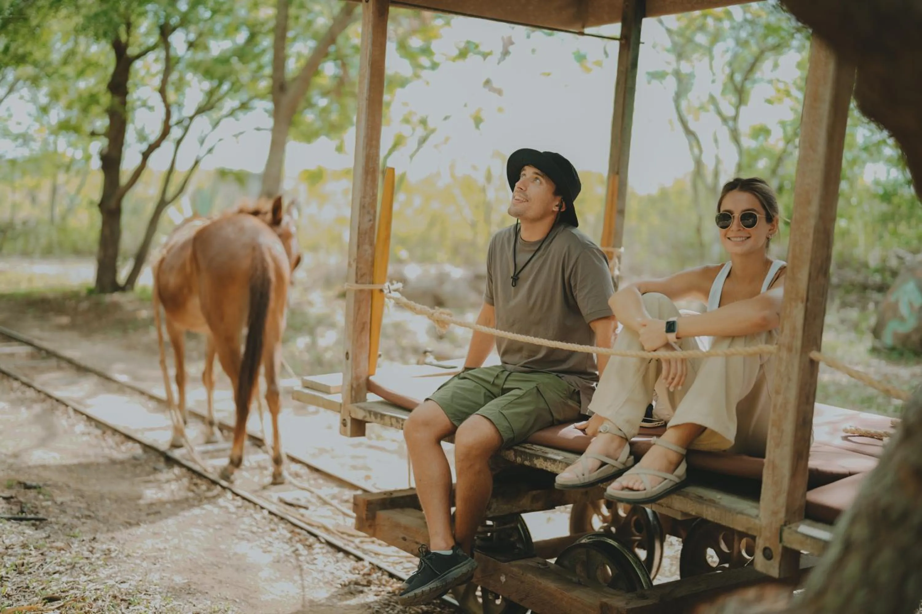 Horse-riding in Viatura Hacienda Xtojil, Yucatan, Merida, with Optional All Inclusive