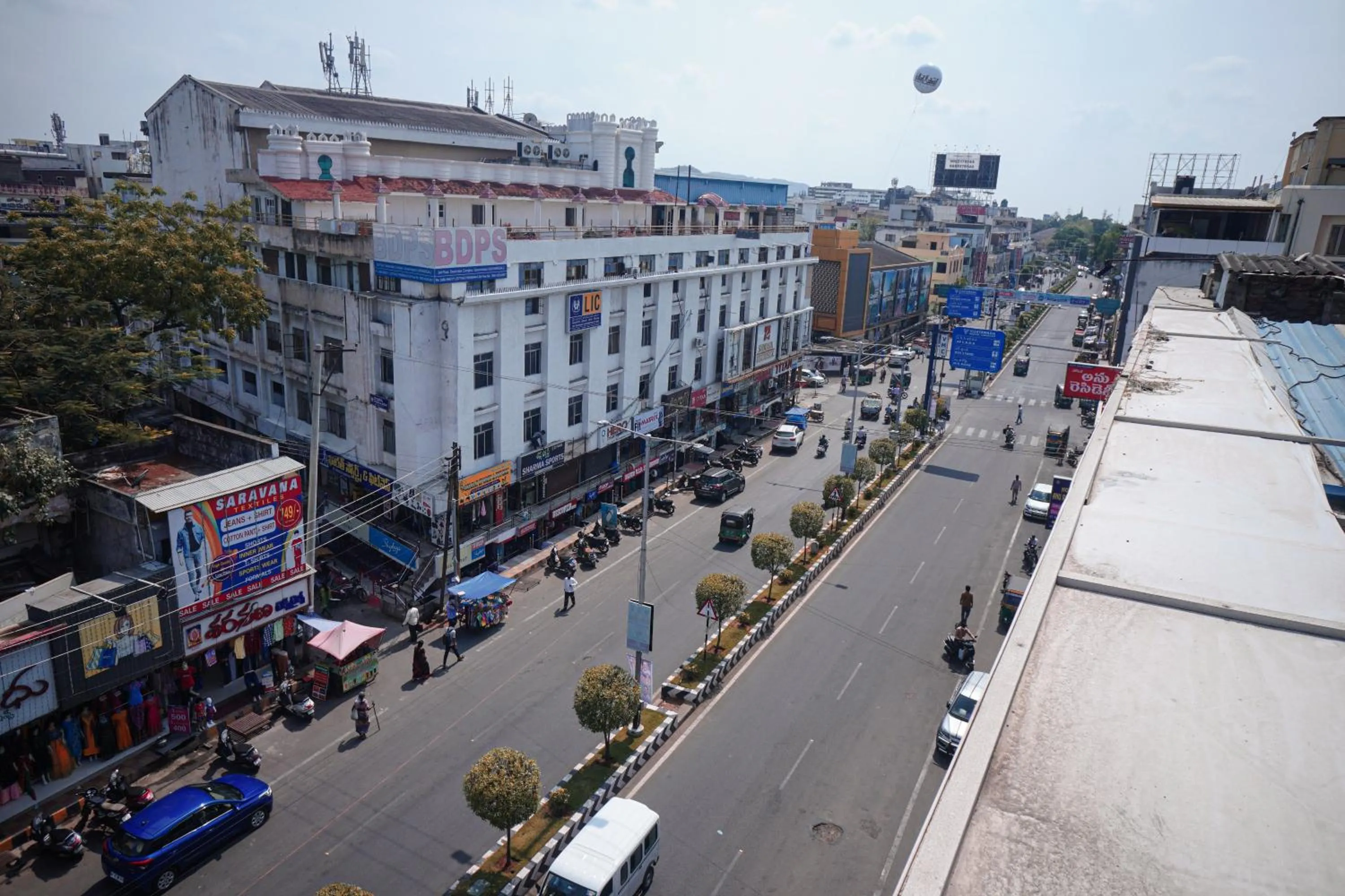 Street view in Hotel Kosala Vijayawada