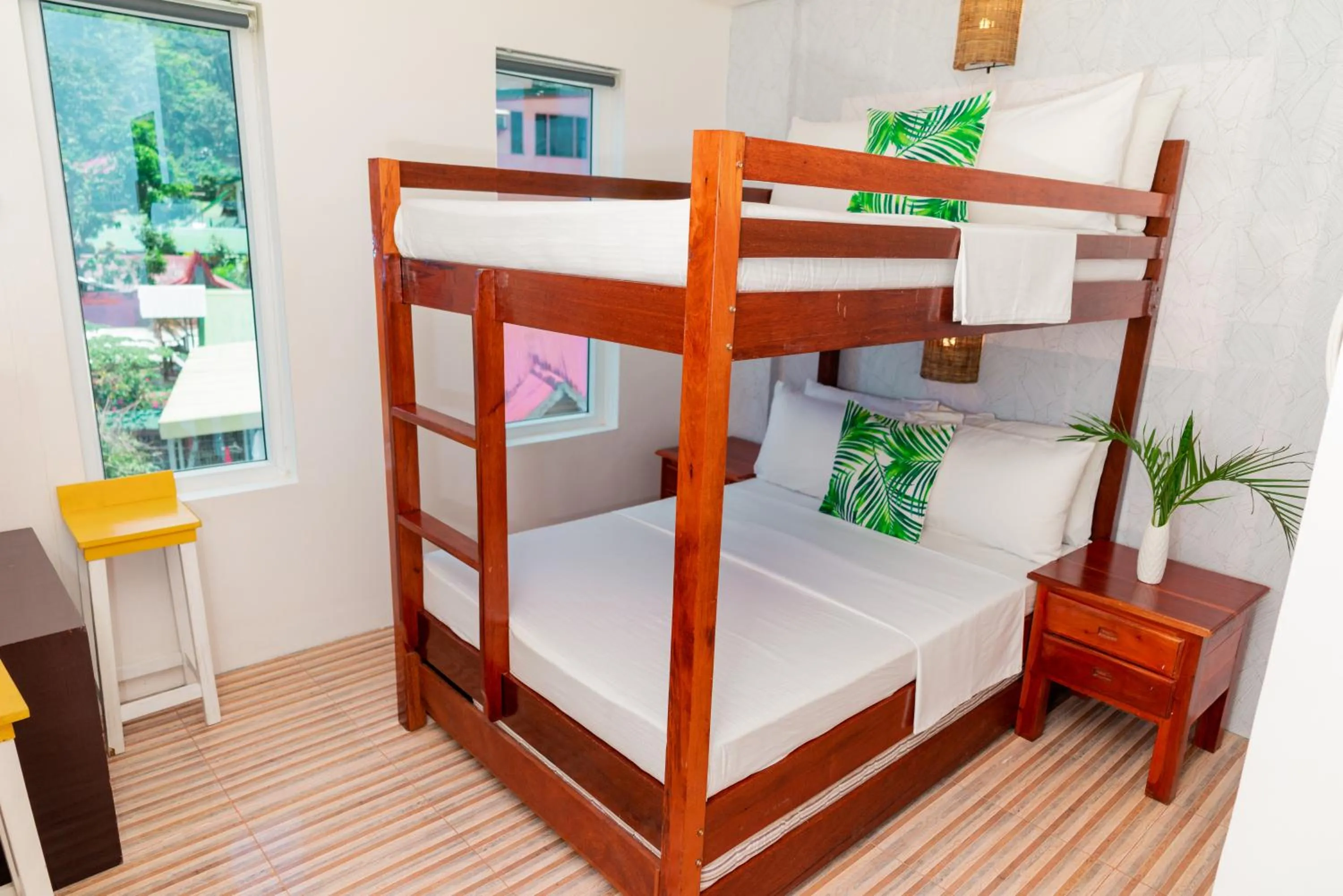 Bed in DENGI INN EL NIDO