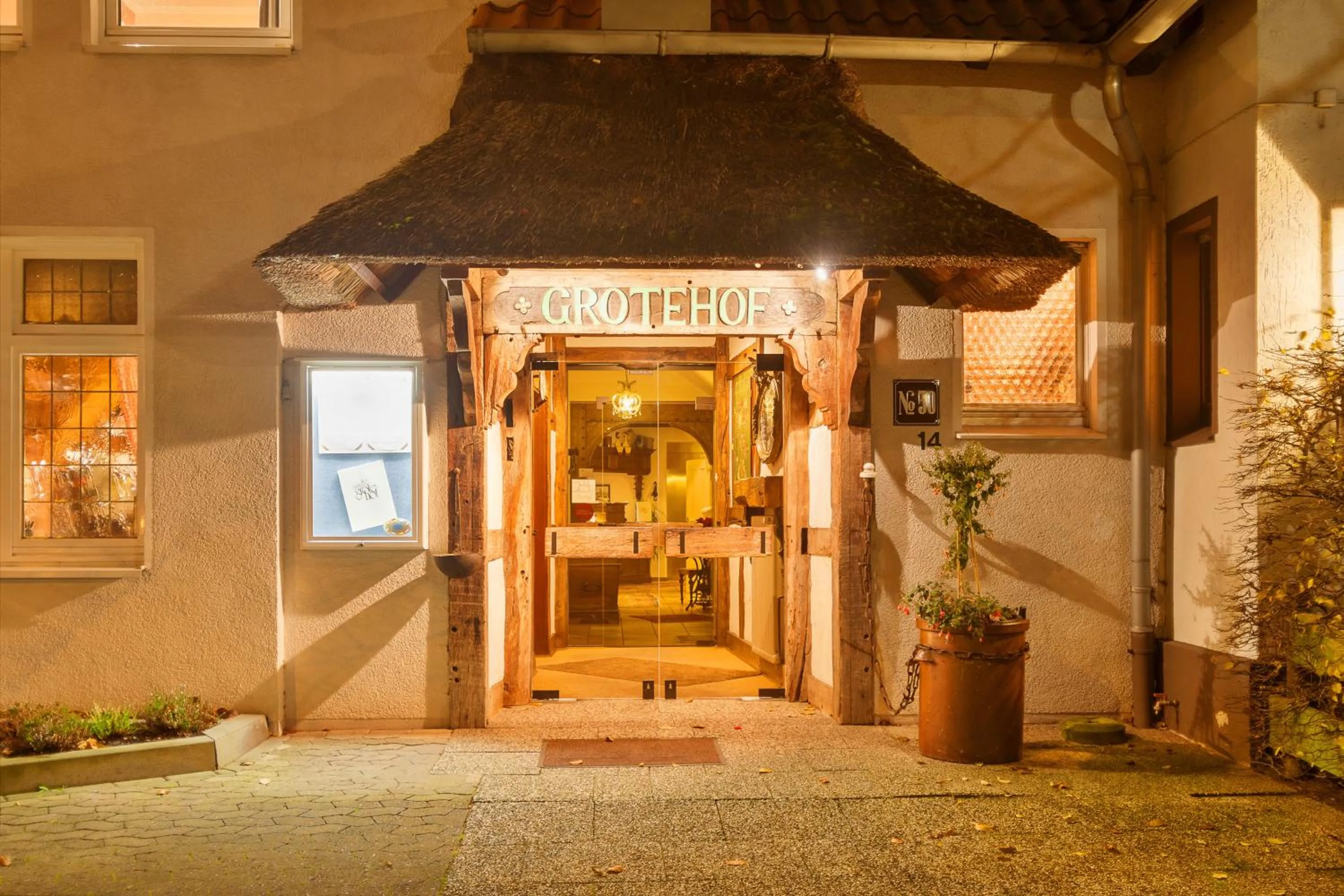 Facade/entrance in Hotel & Restaurant Grotehof