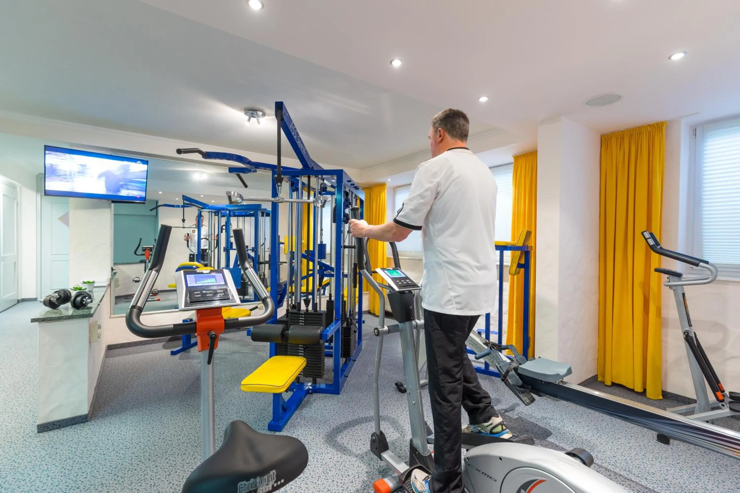 Fitness centre/facilities in Hotel & Restaurant Grotehof