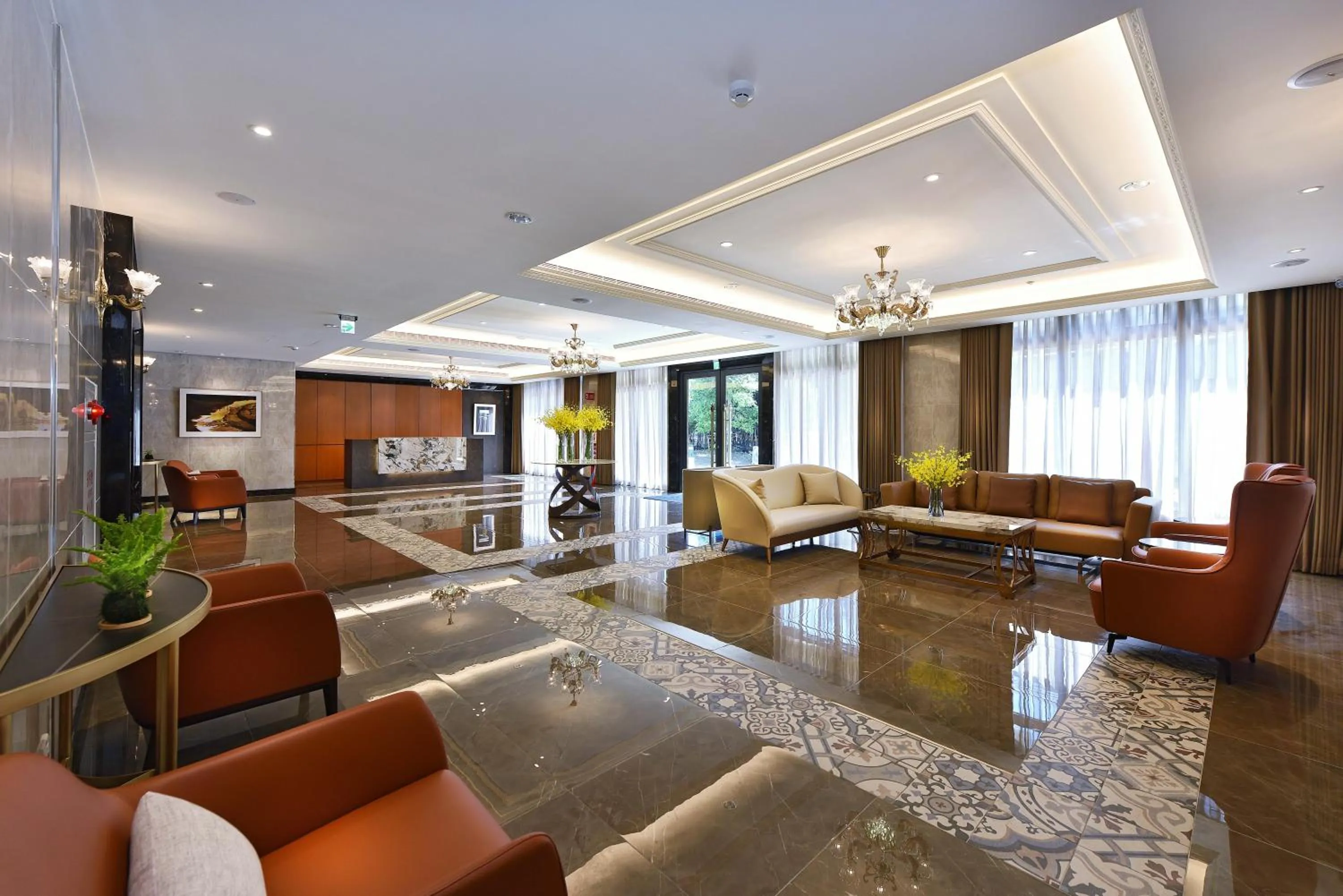 Lobby or reception in Fullon Poshtel - Shuili