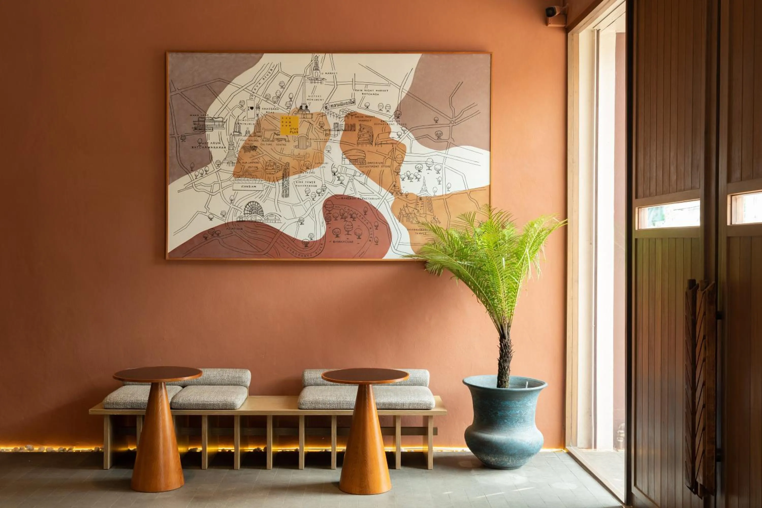 Seating area in Stay Plus Hotel Bangkok