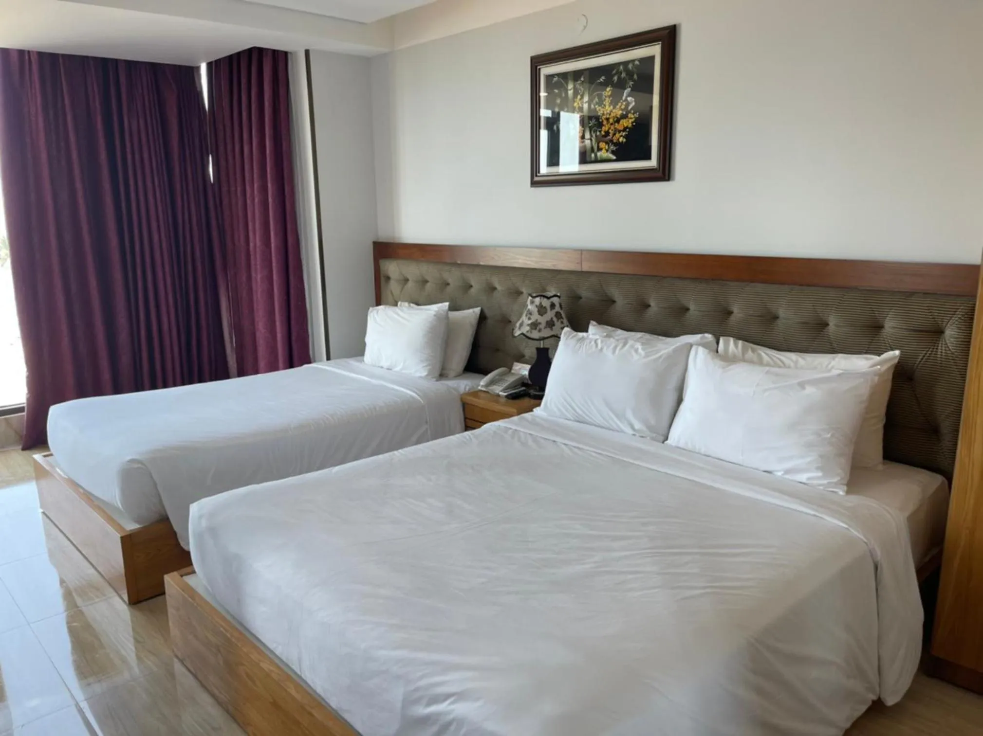 Bed in Happy Light Central Nha Trang