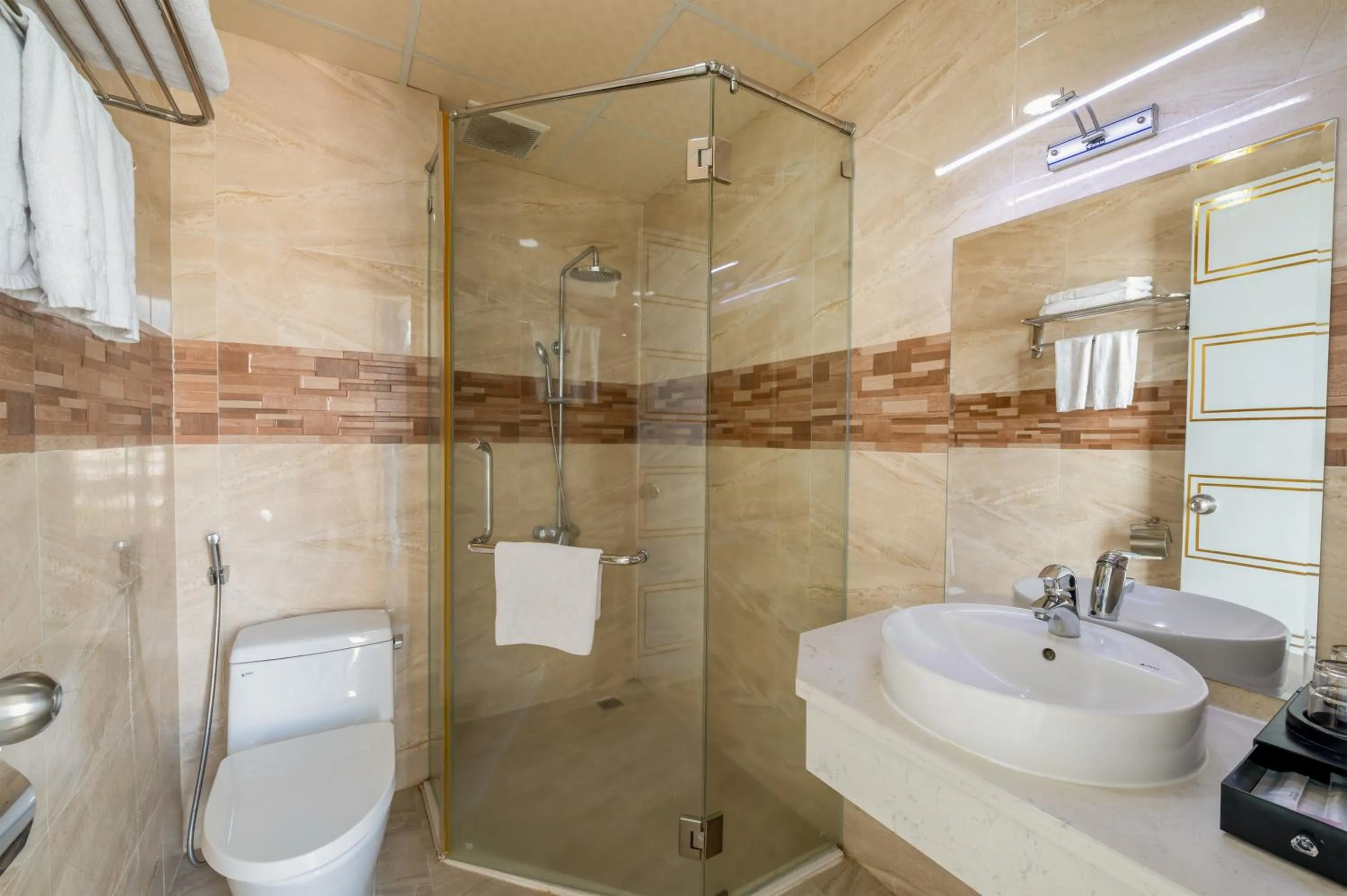 Bathroom in Happy Light Central Nha Trang