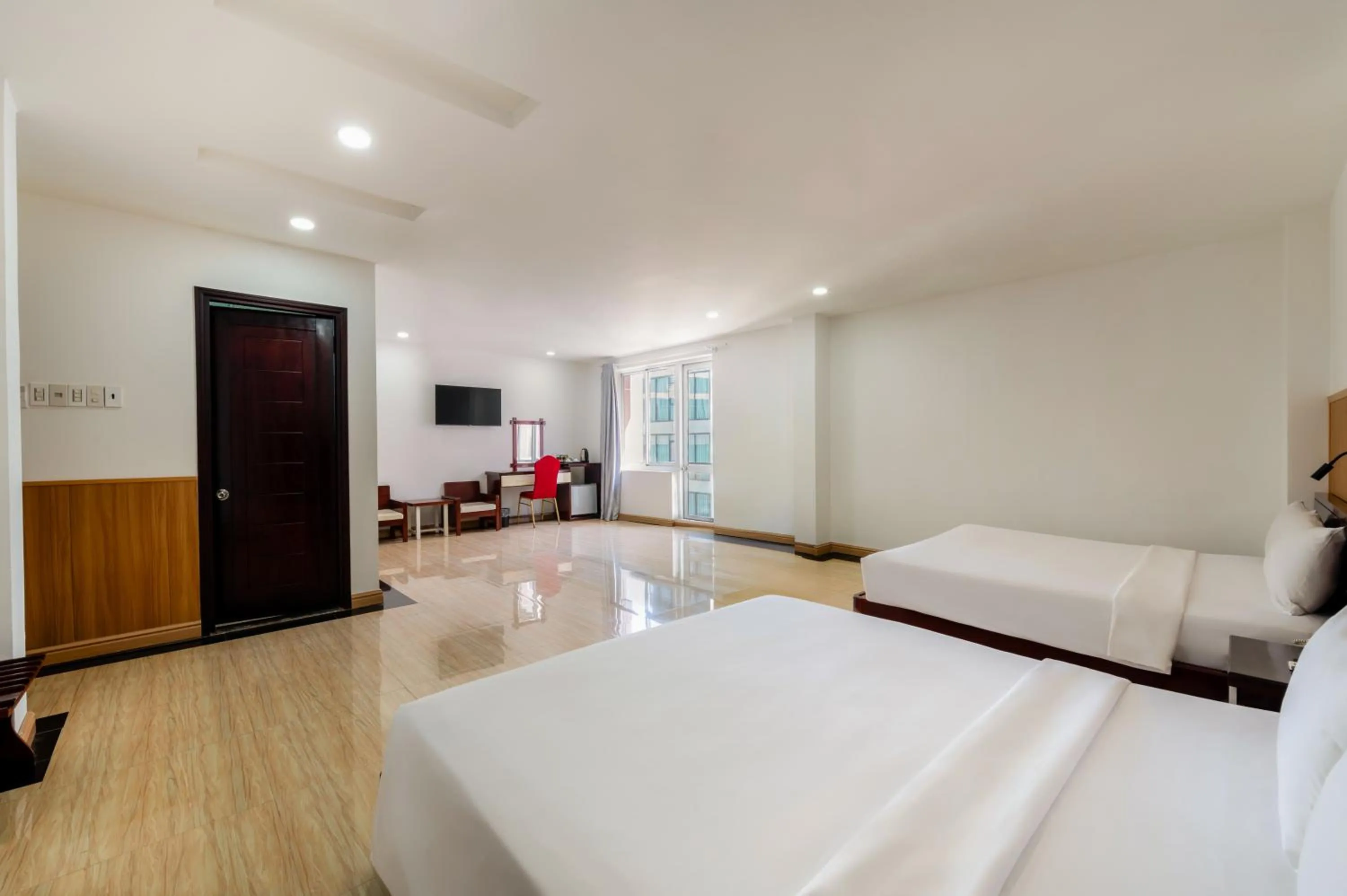 Bedroom, Bed in Happy Light Central Nha Trang