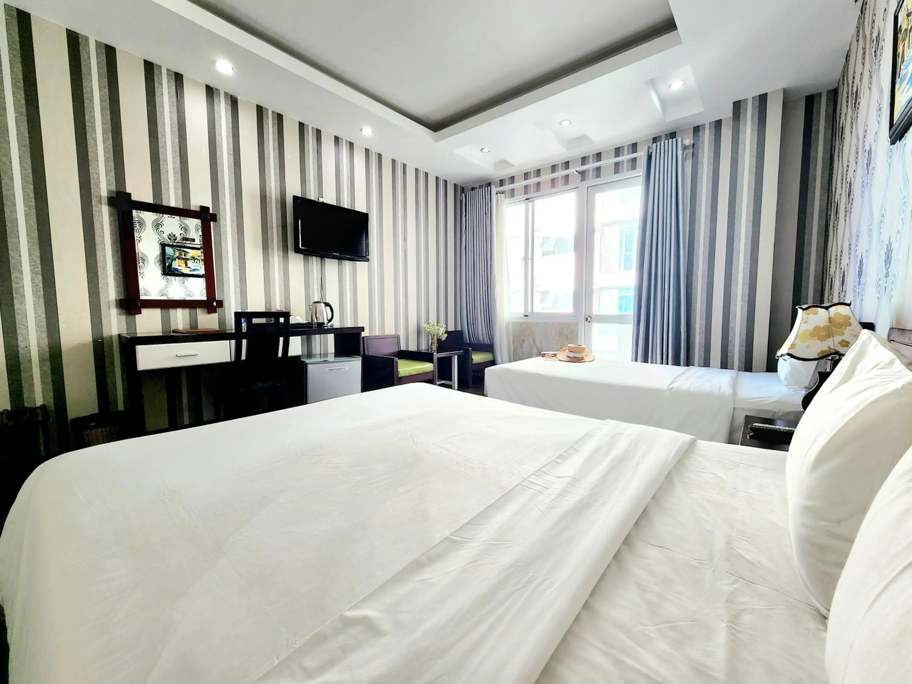 Bed in Happy Light Central Nha Trang