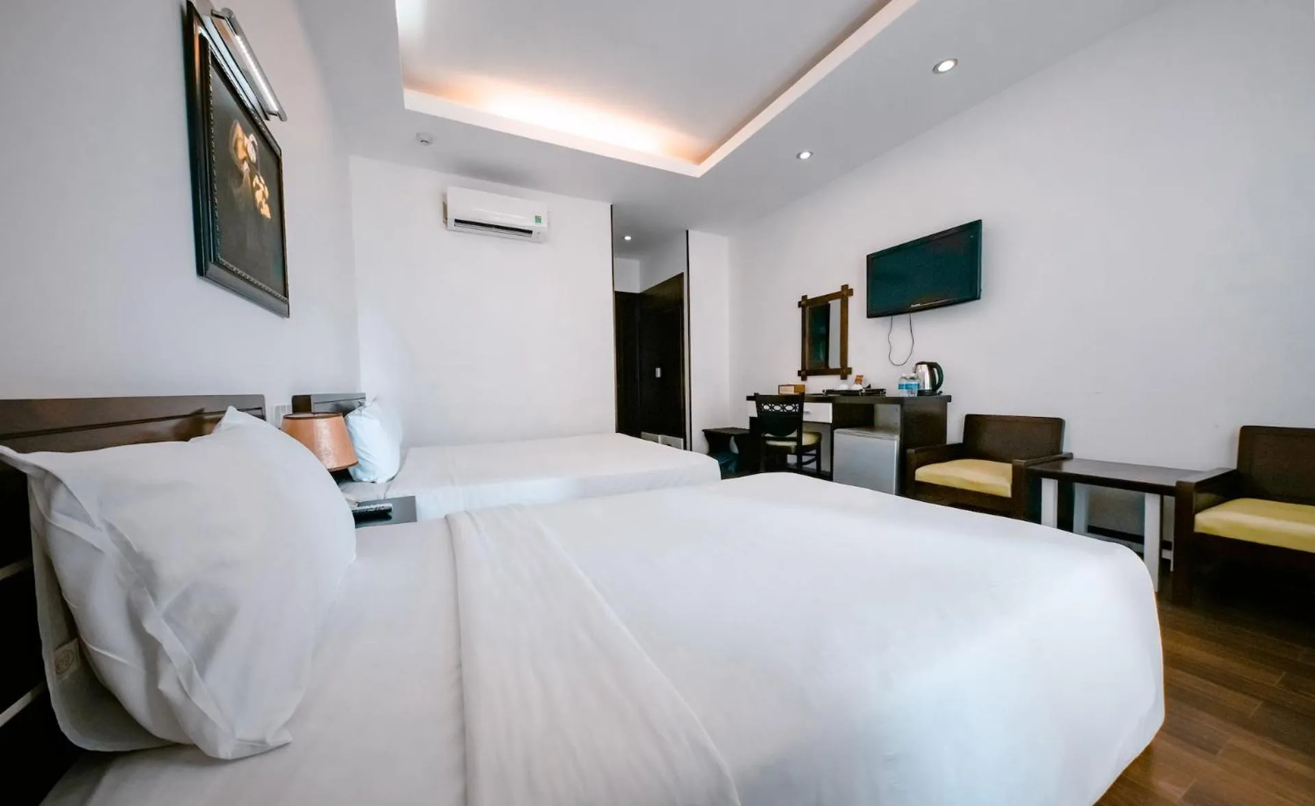 Bed in Happy Light Central Nha Trang