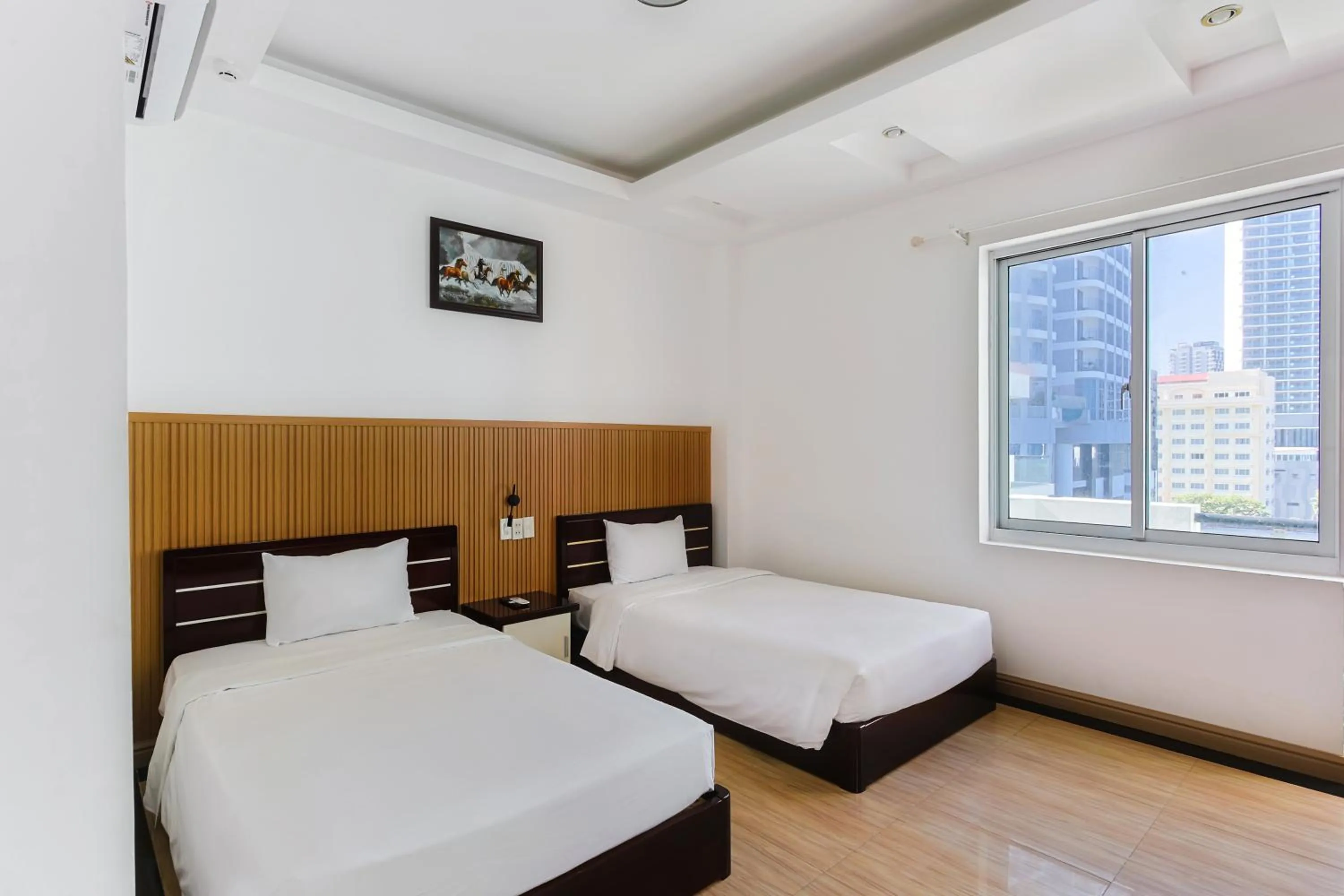 Bed in Happy Light Central Nha Trang