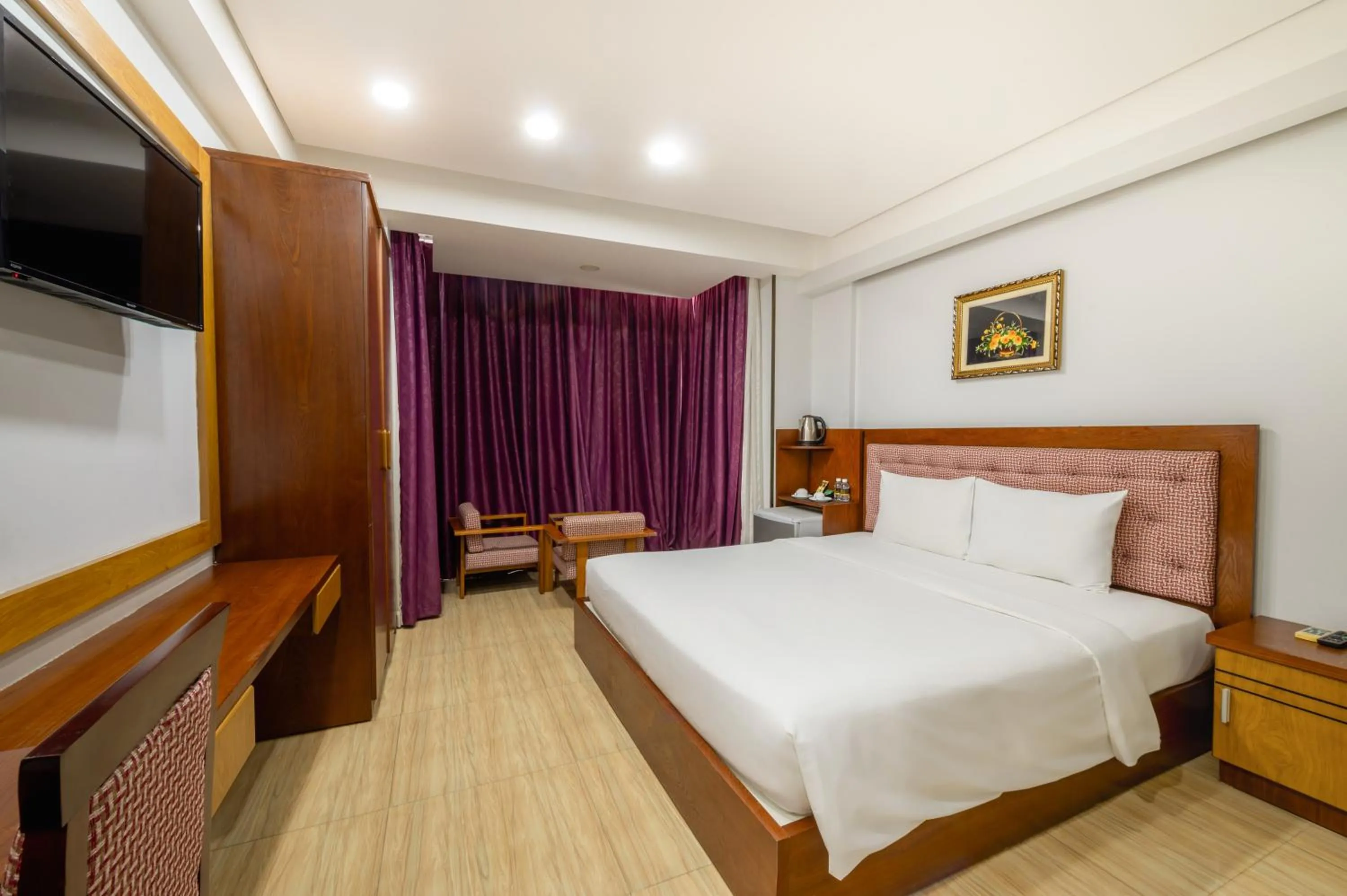 Bed in Happy Light Central Nha Trang