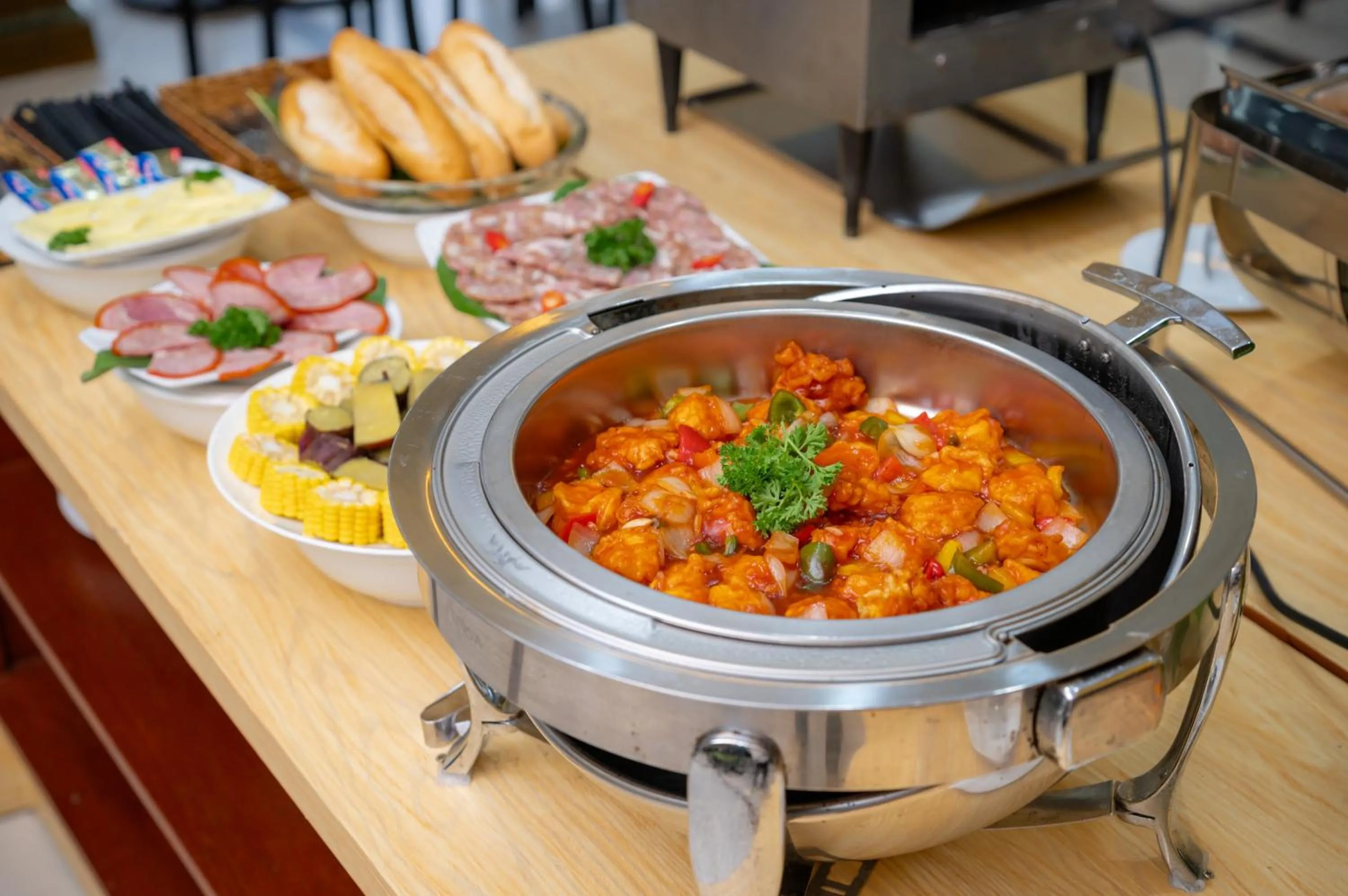 Breakfast in Happy Light Central Nha Trang