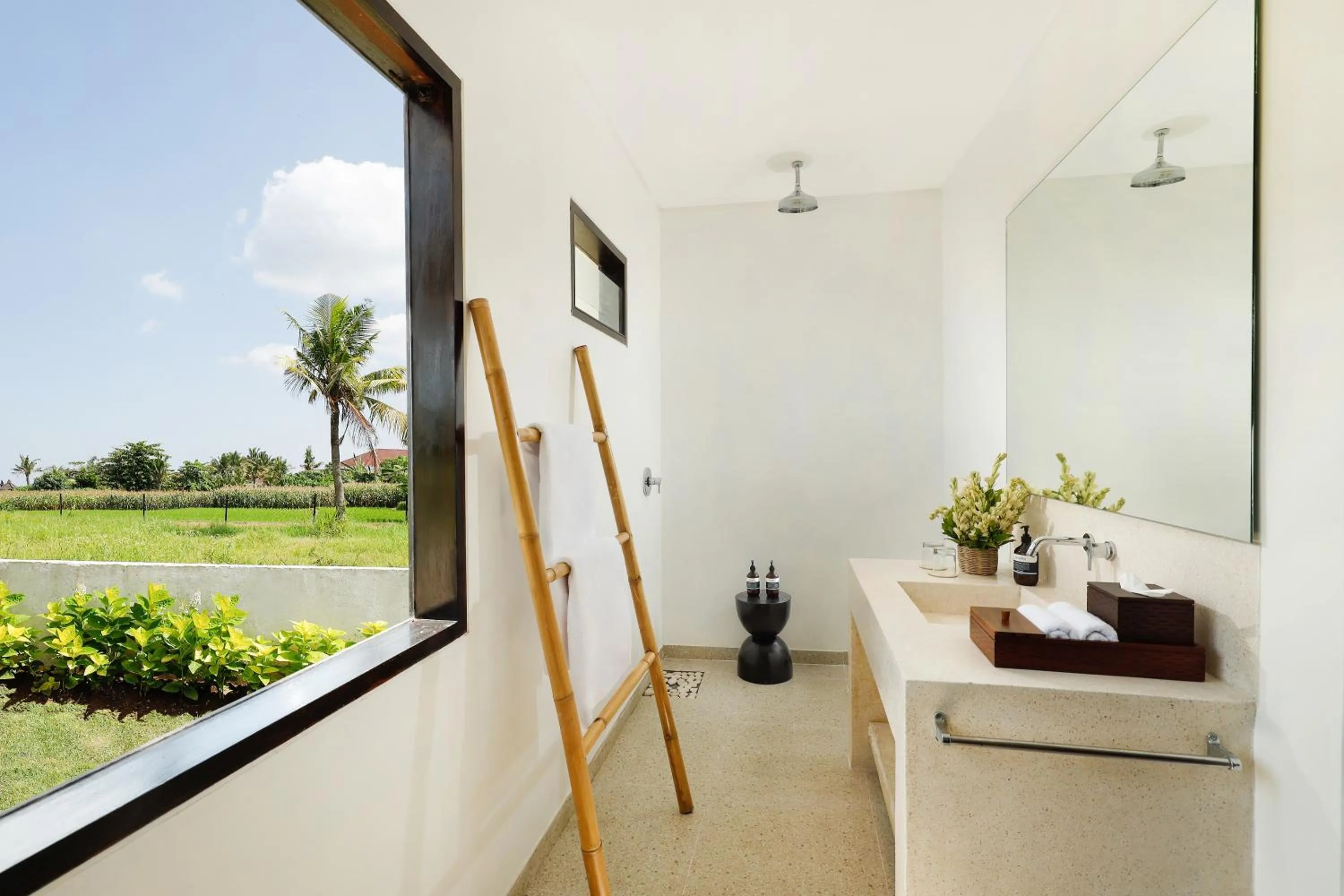 Shower in Black Beach Villa - Absolute Beachfront Escape
