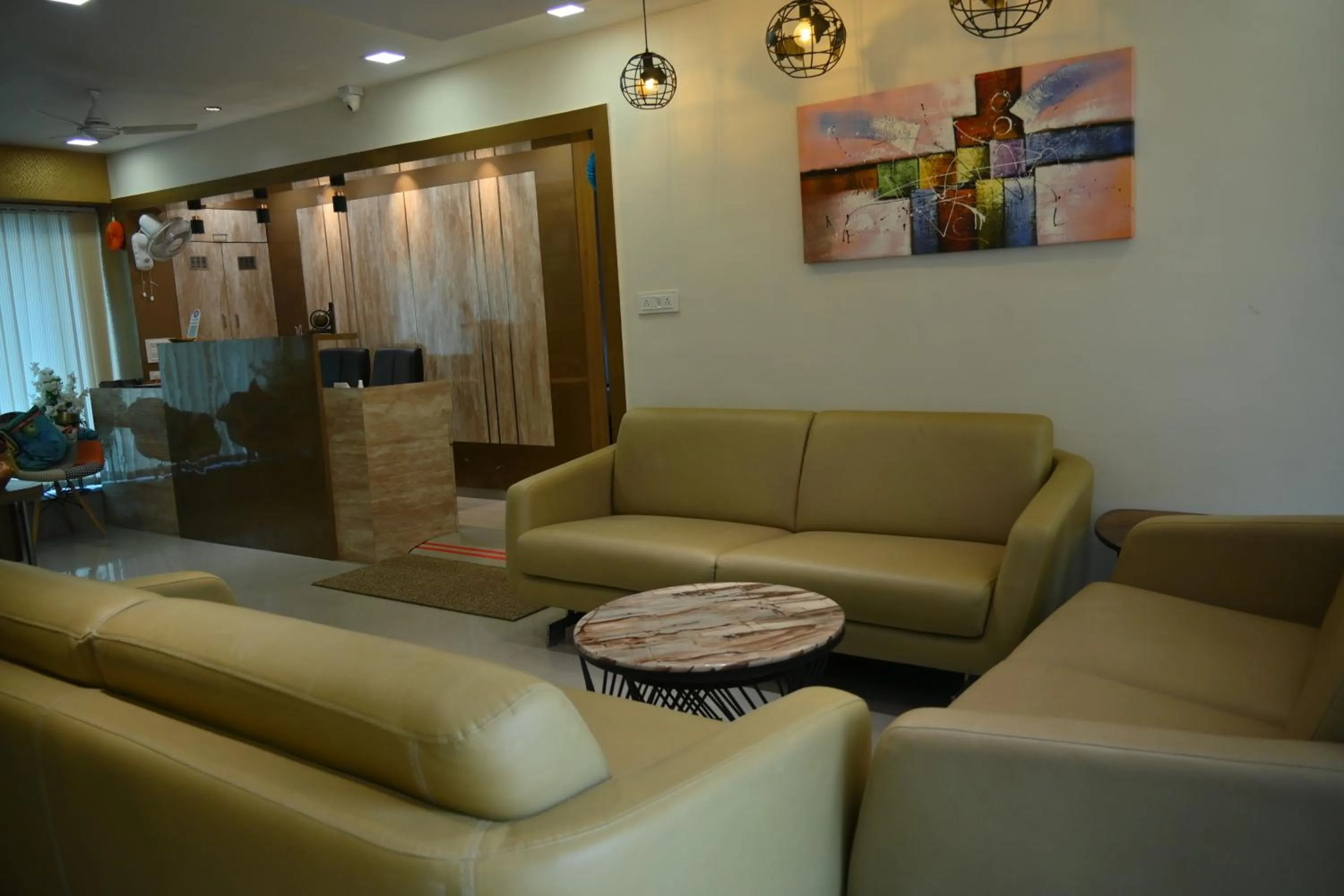 Lobby or reception in Hotel Royal Ican Sindhubhavan Road