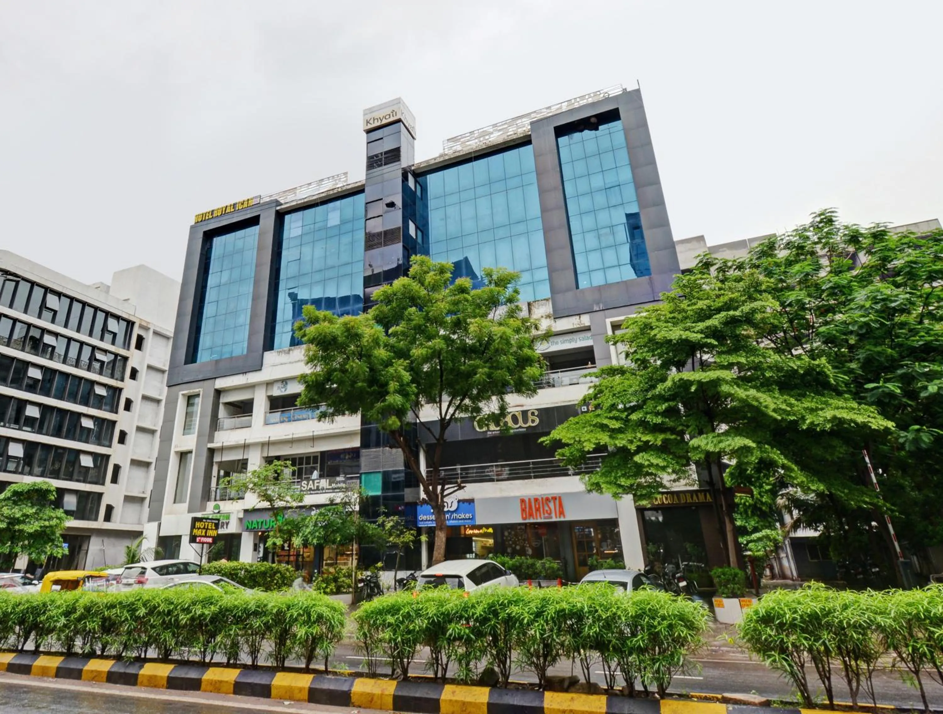 Property building in Hotel Royal Ican Sindhubhavan Road