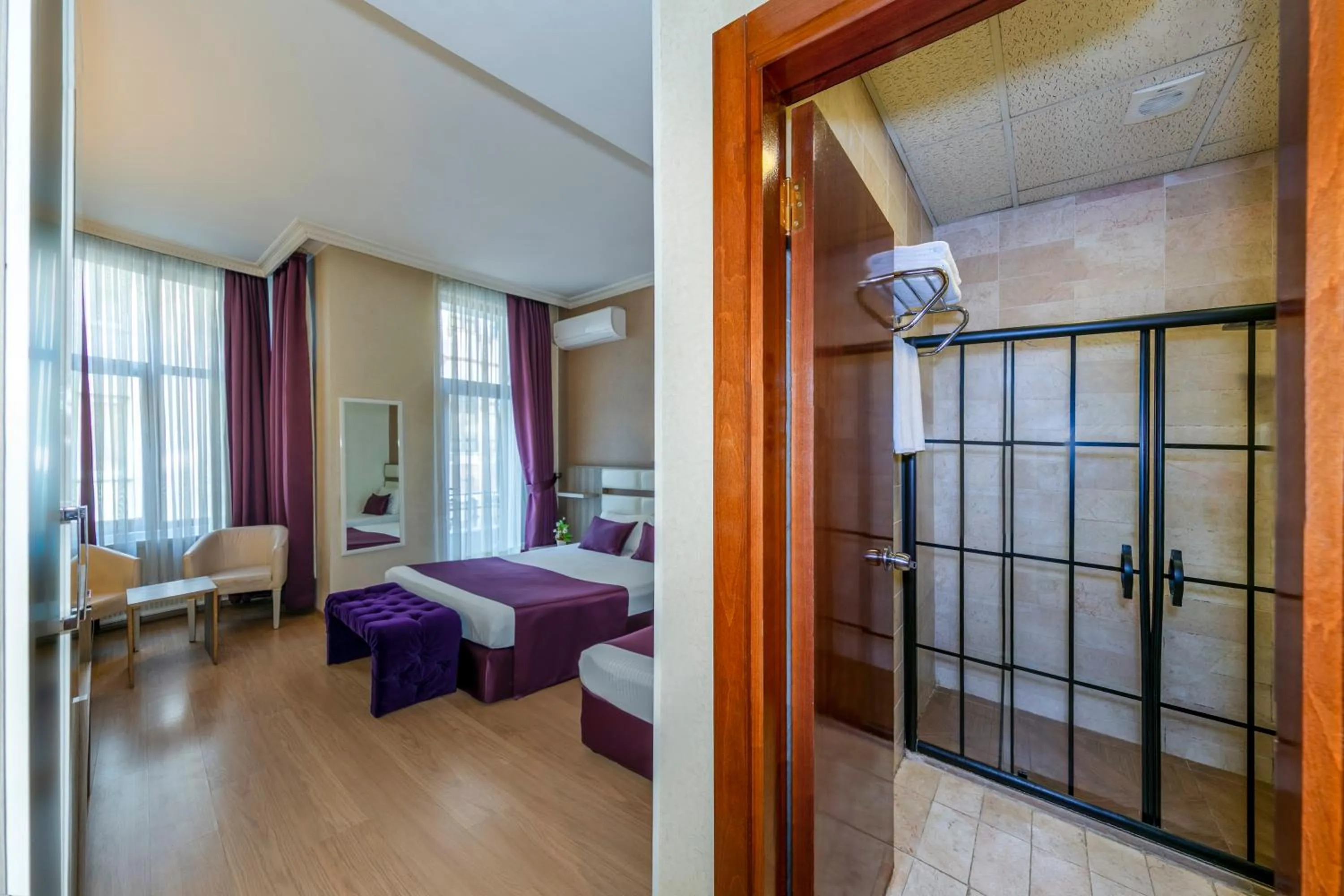 Bed in Nil Hotel İstanbul City Center