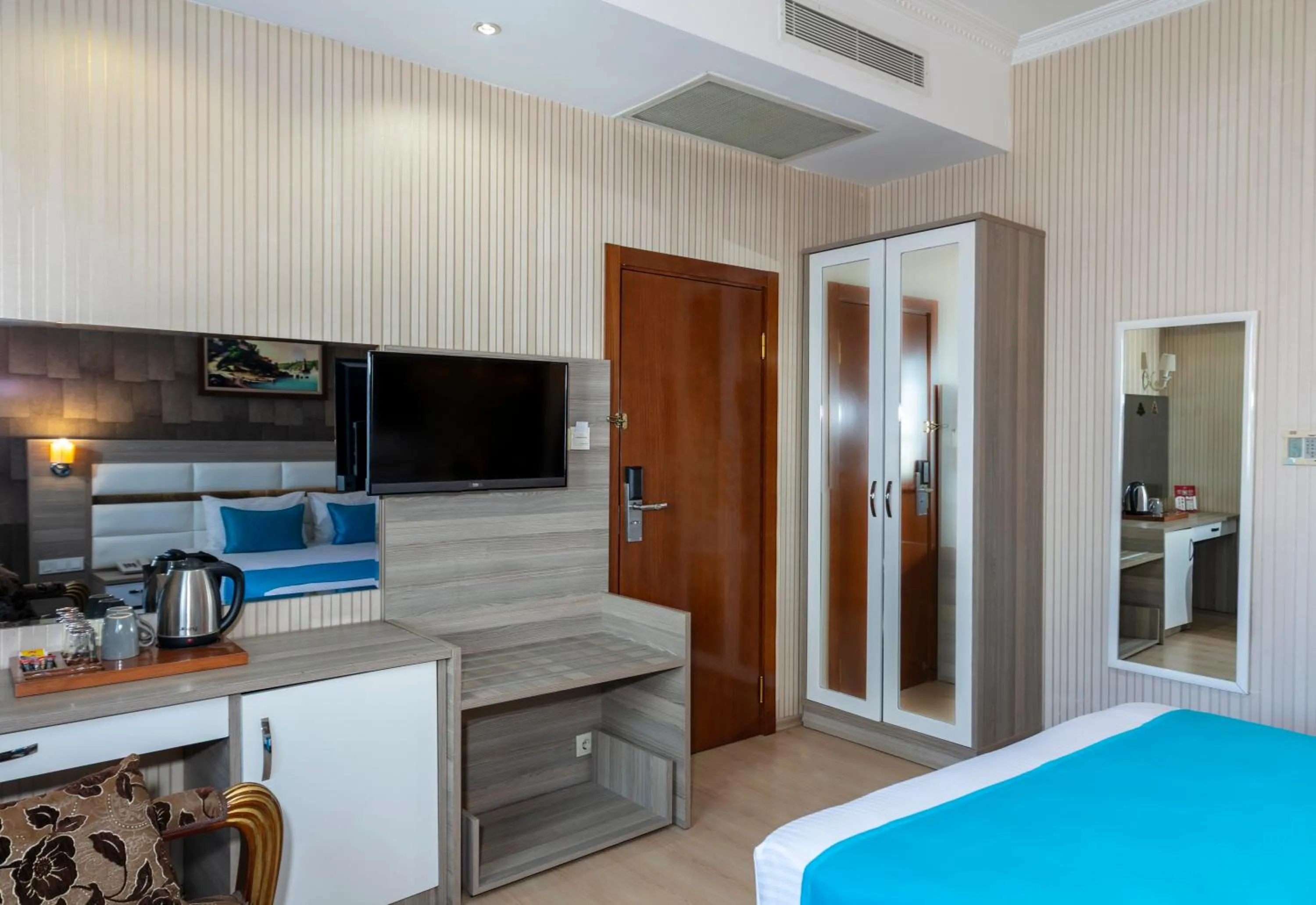 Bed in Nil Hotel İstanbul City Center