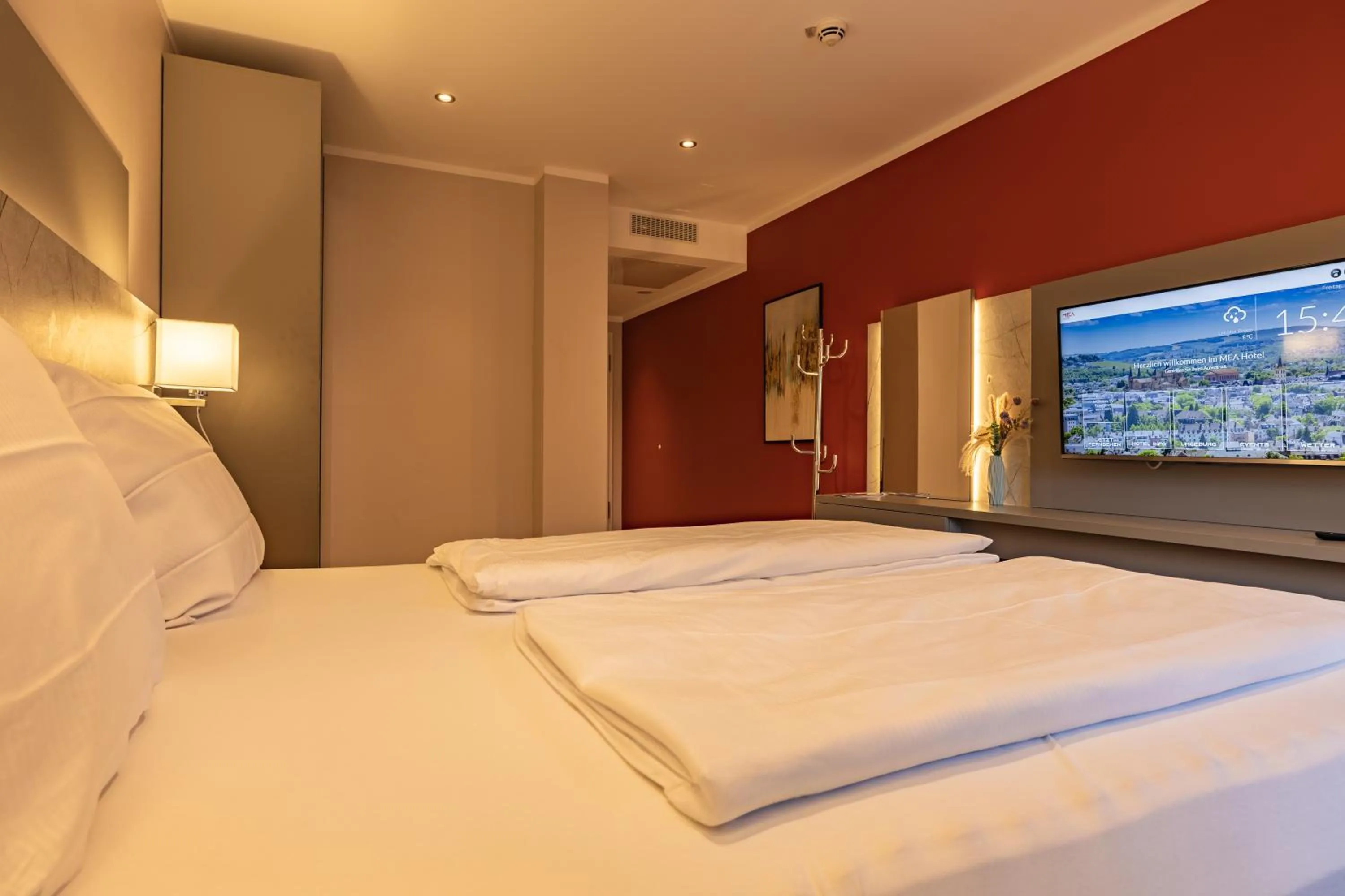 Bed in MEA HOTEL TRIER