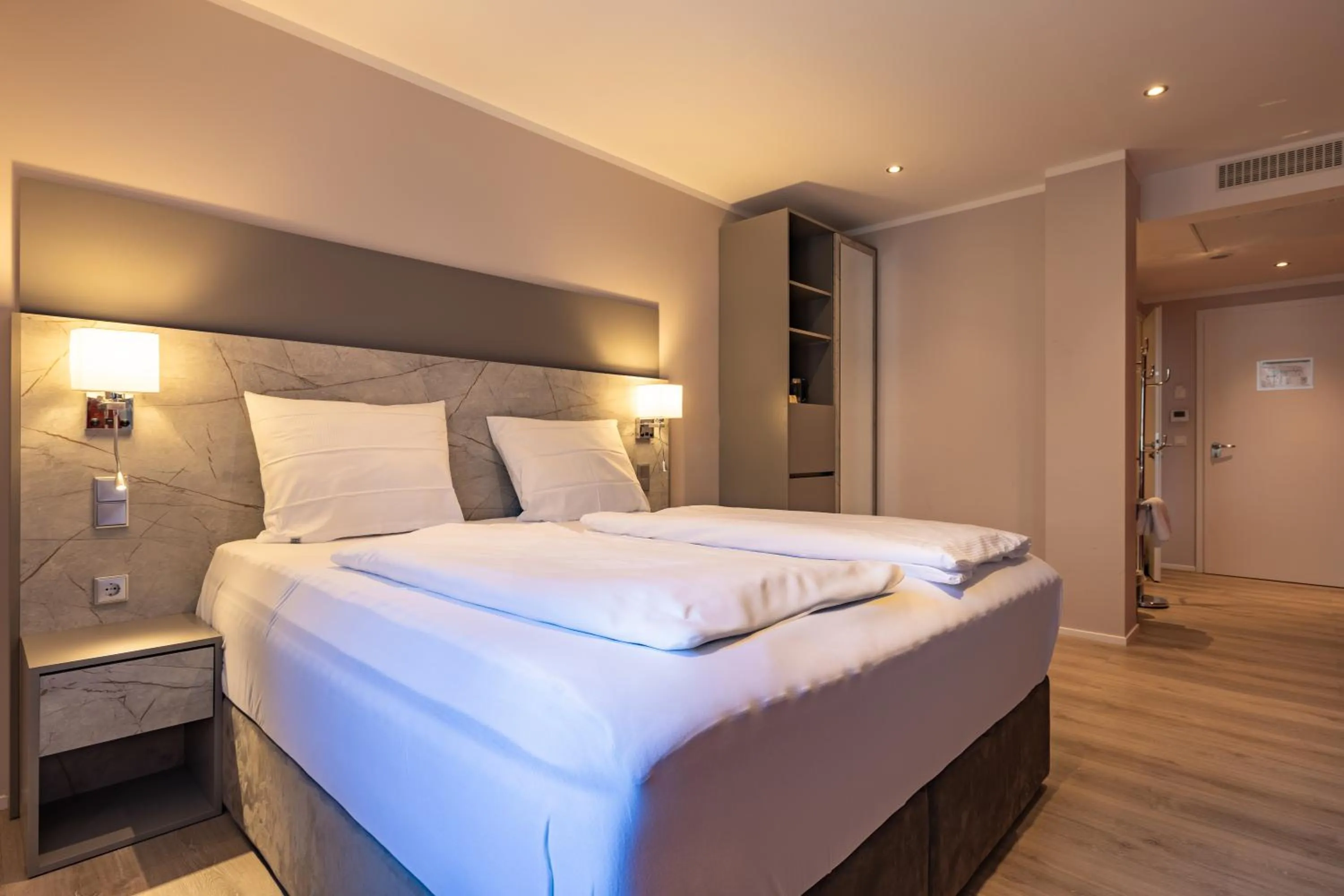 Bed in MEA HOTEL TRIER