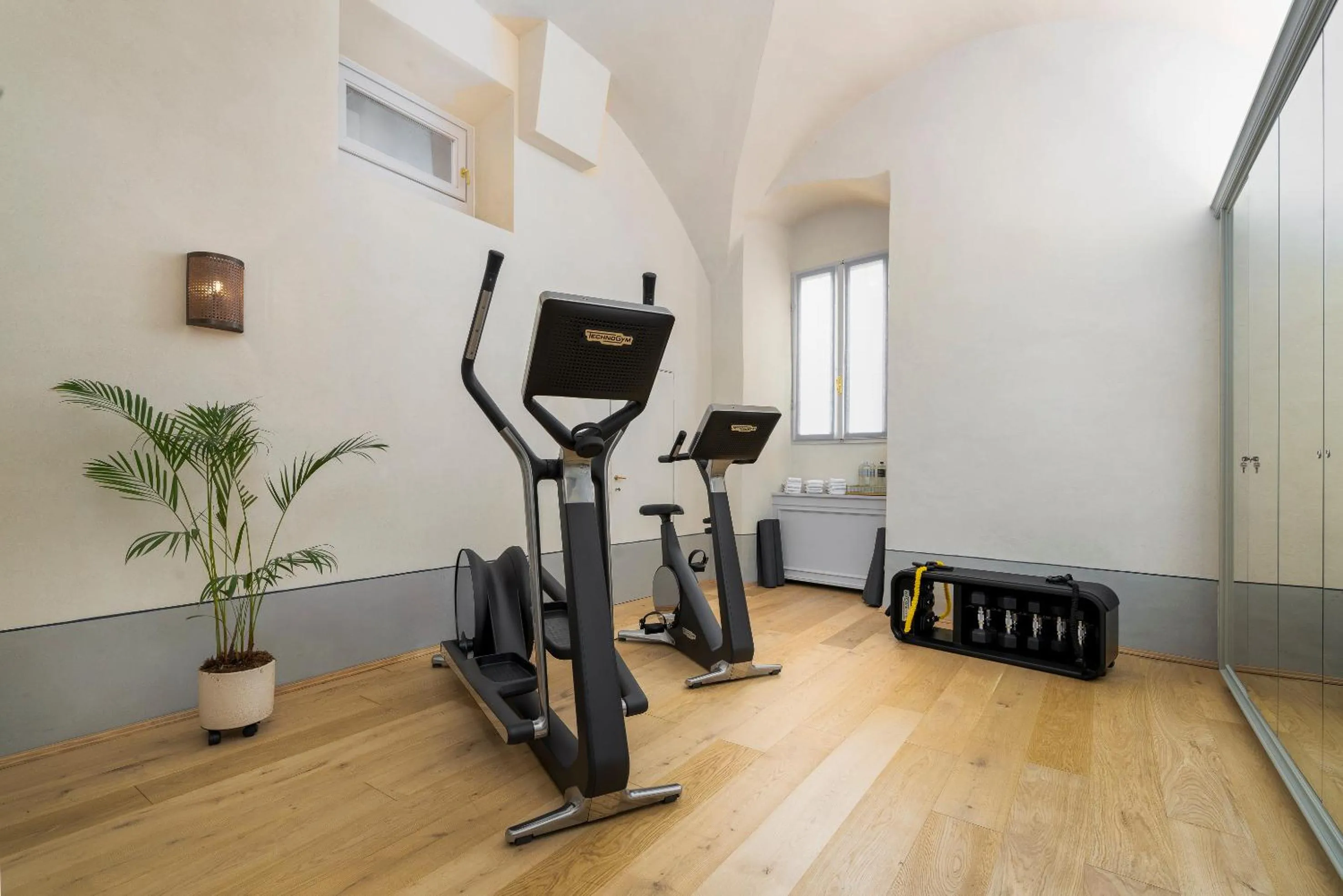 Fitness centre/facilities in Marchesa Olympia City View- La Dimora degli Affreschi Florence
