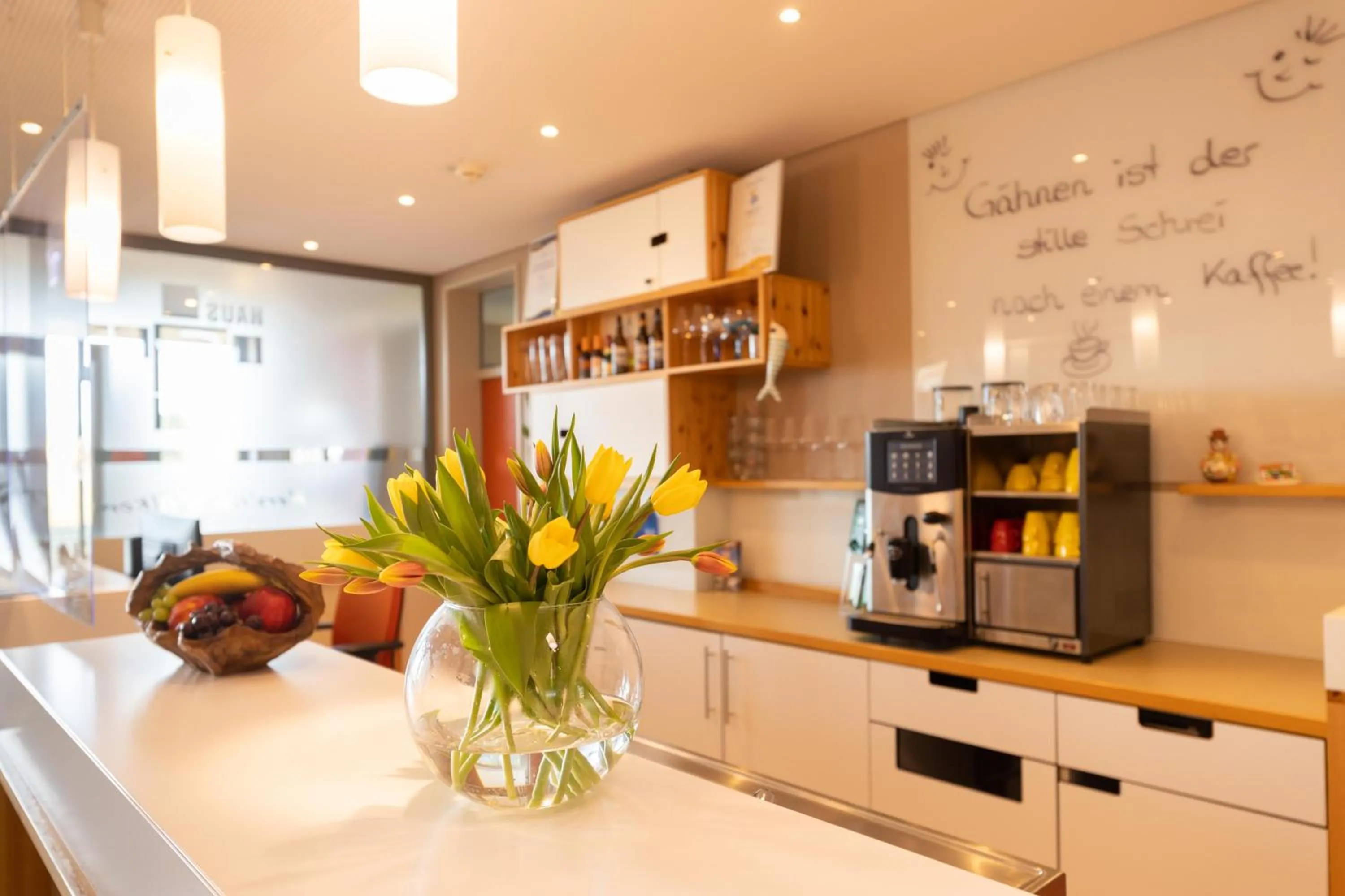 Lobby or reception in Hotel Garni - Haus 54