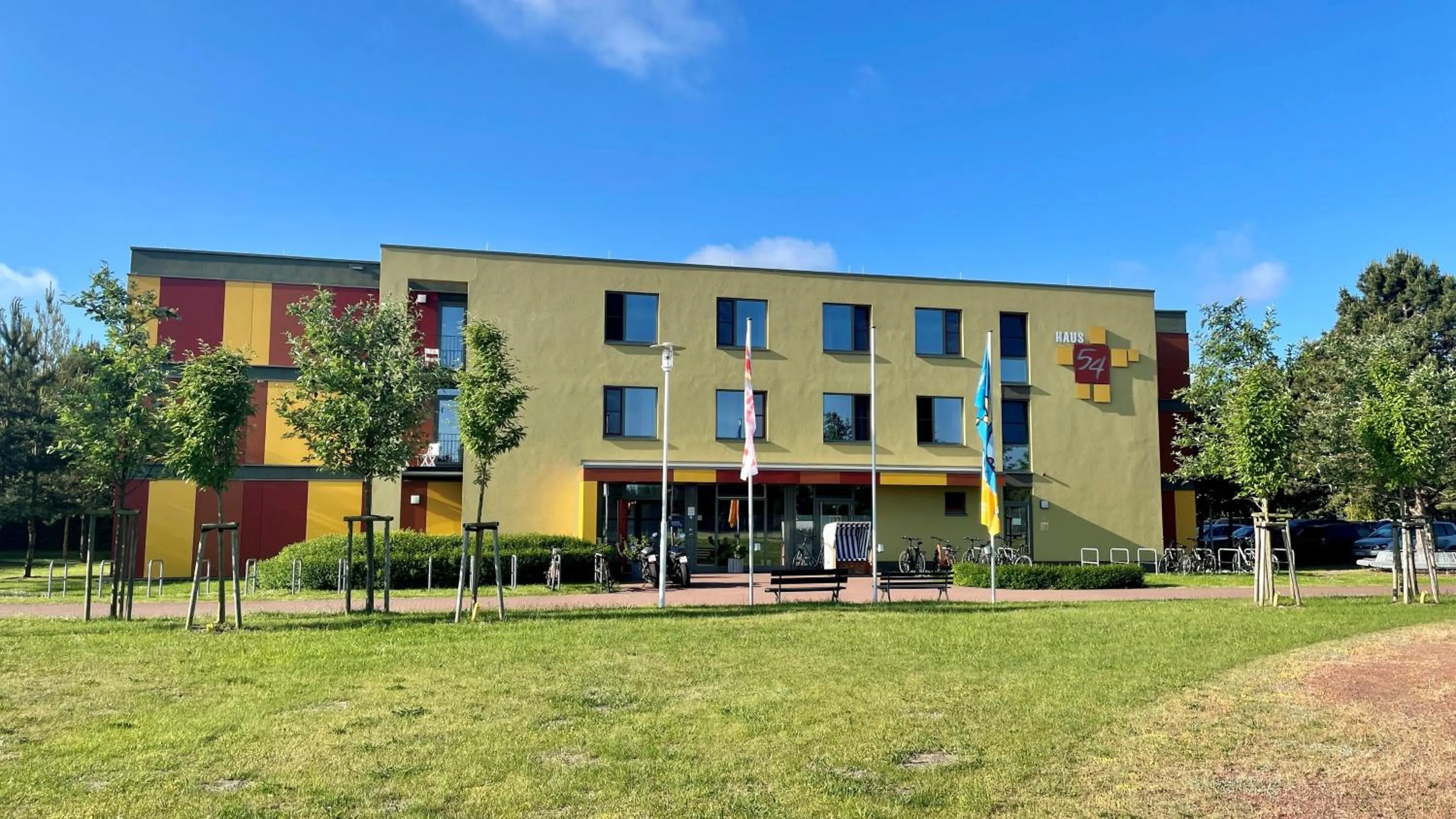 Property building in Hotel Garni - Haus 54