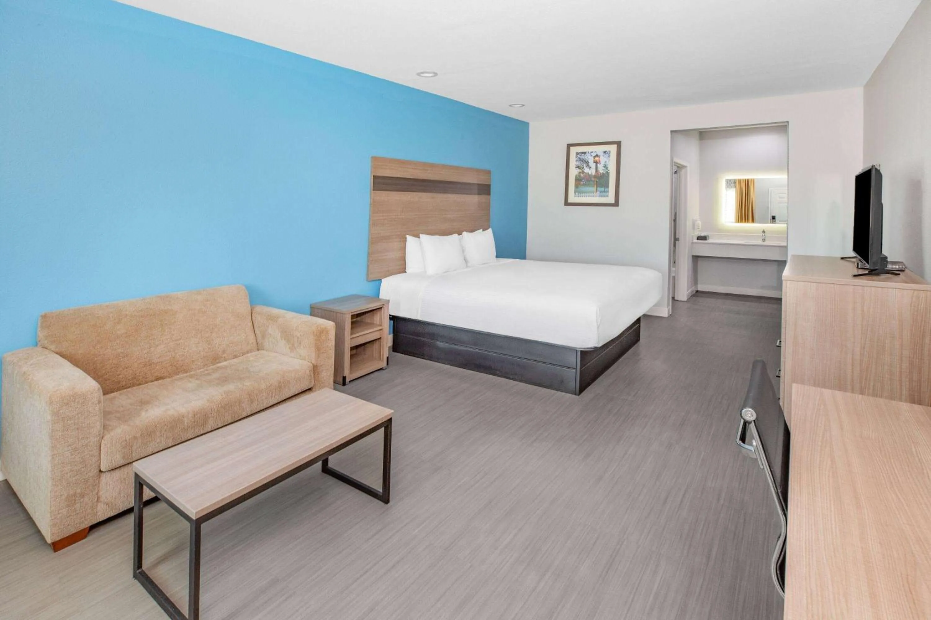 Bed in Baymont by Wyndham Freeport Texas