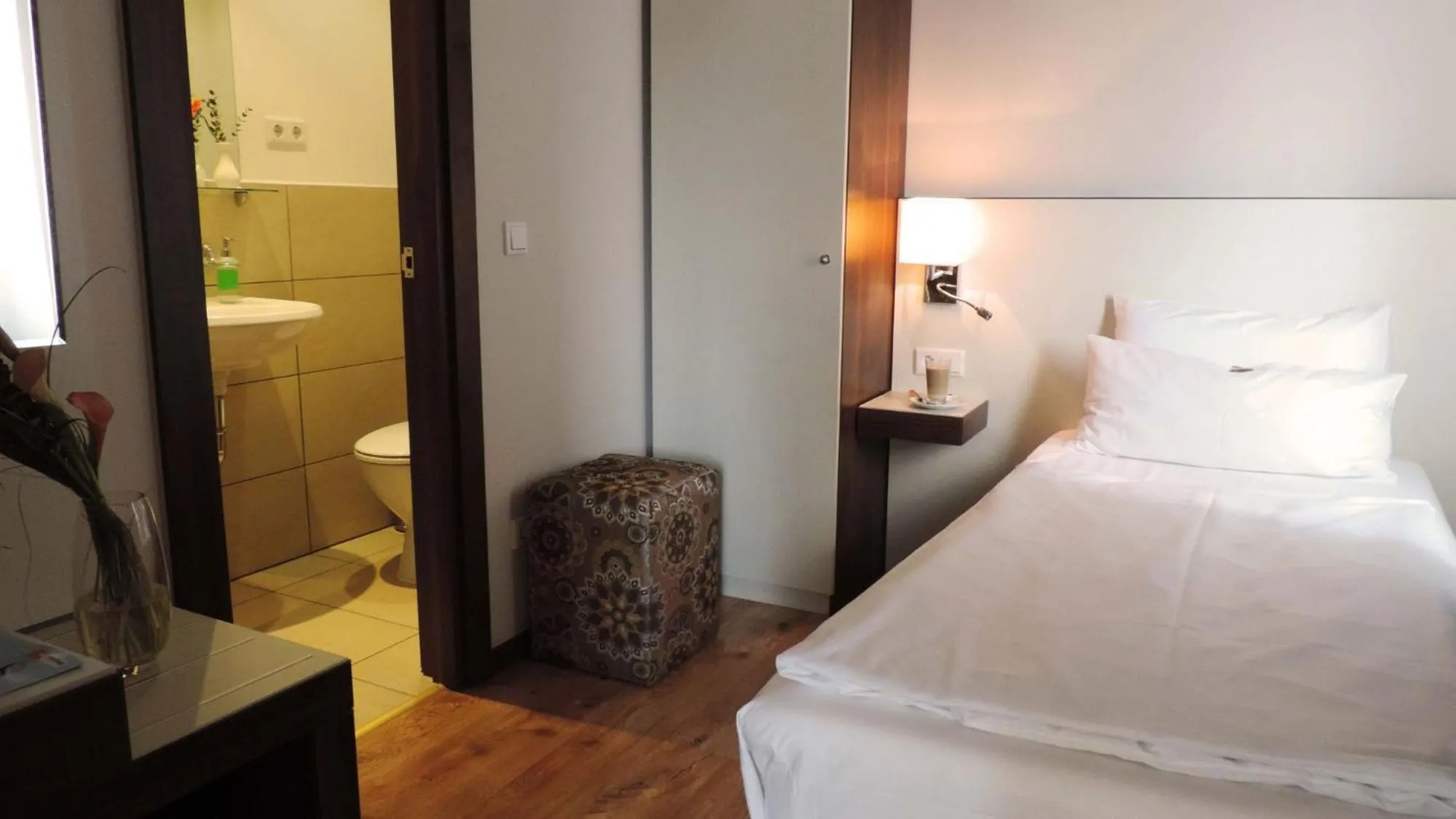 Photo of the whole room, Bed in Hotel Nordhausen