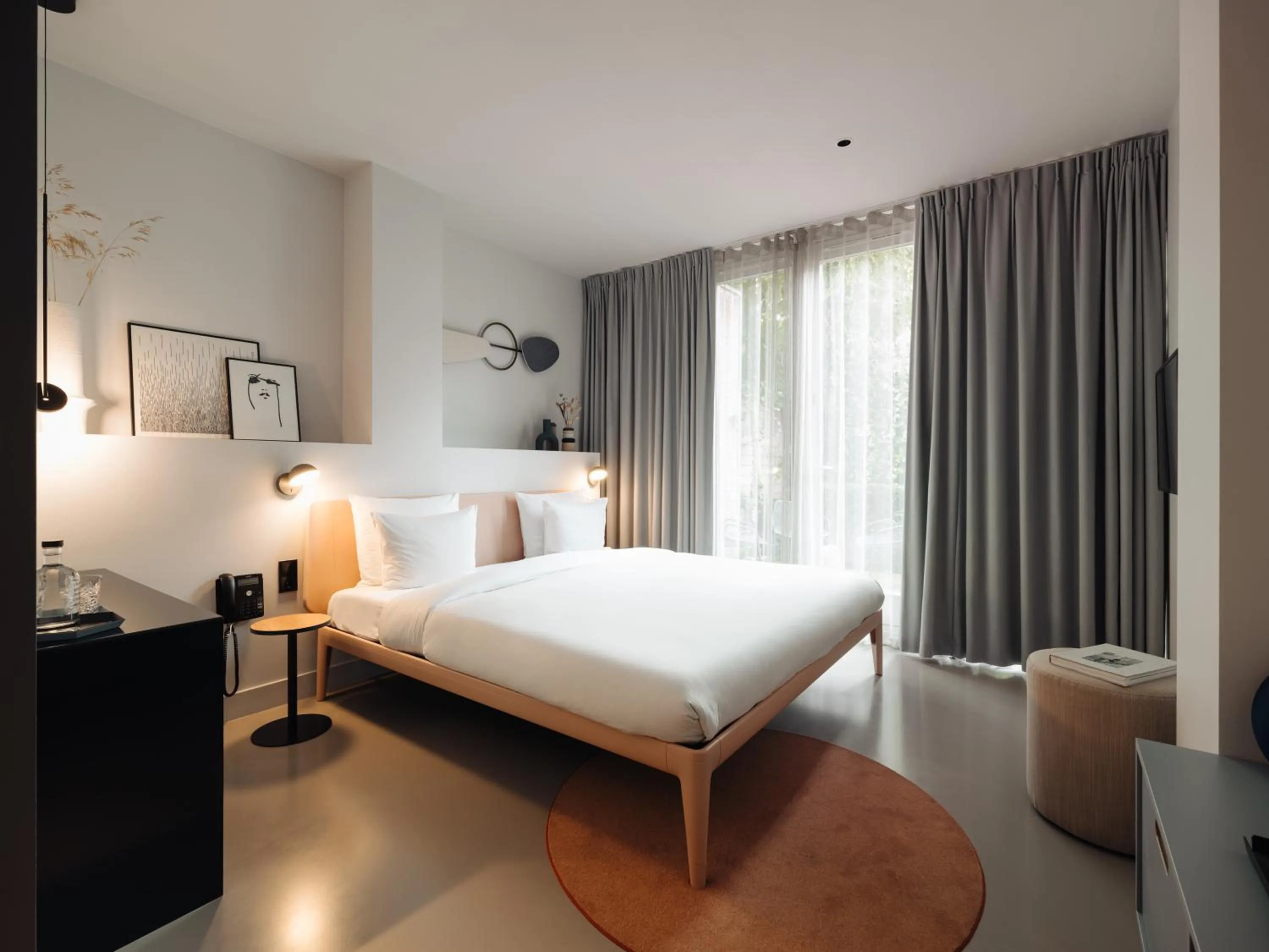 Bed in Conscious Hotel Museum Square