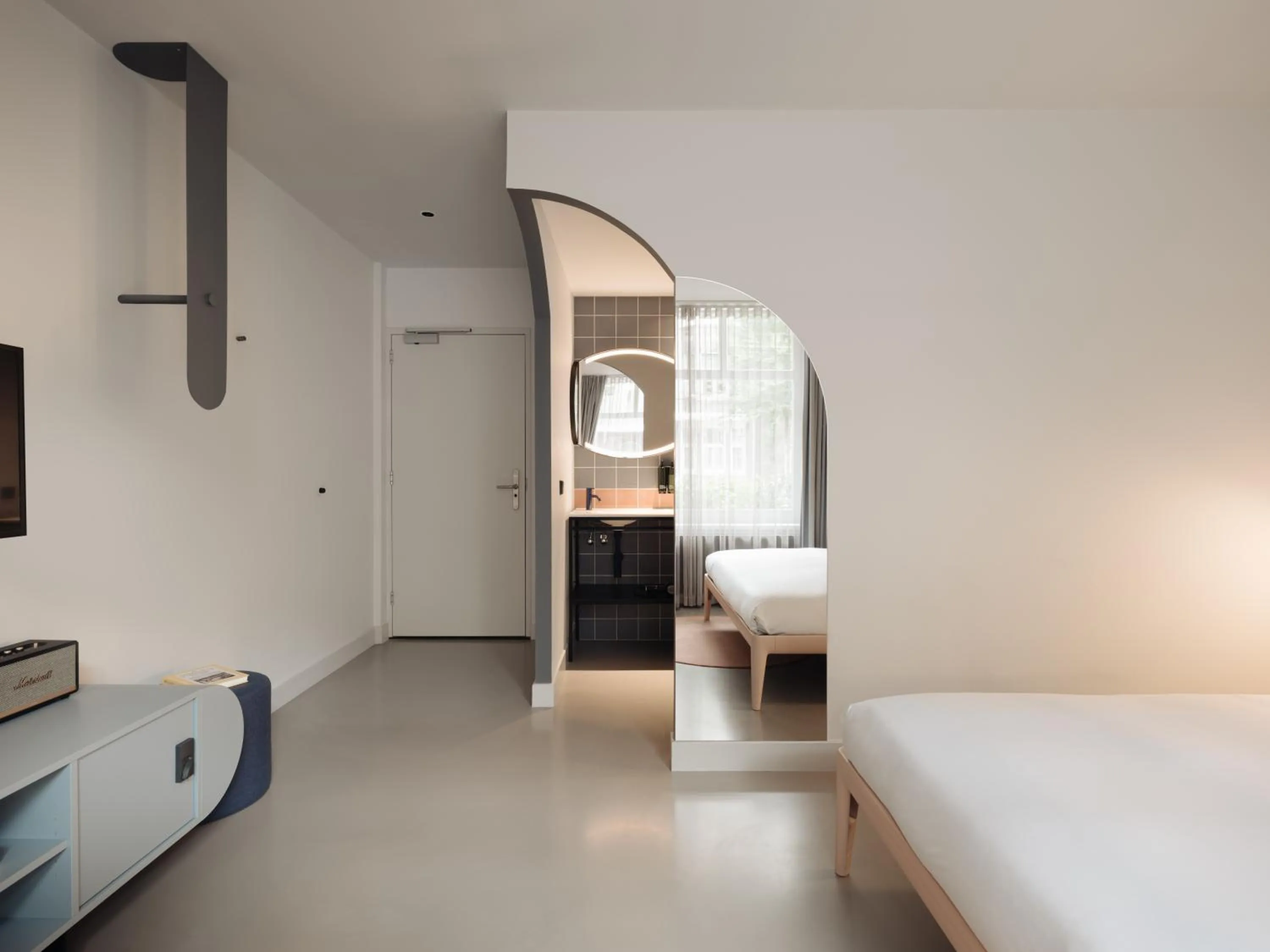 Bed in Conscious Hotel Museum Square