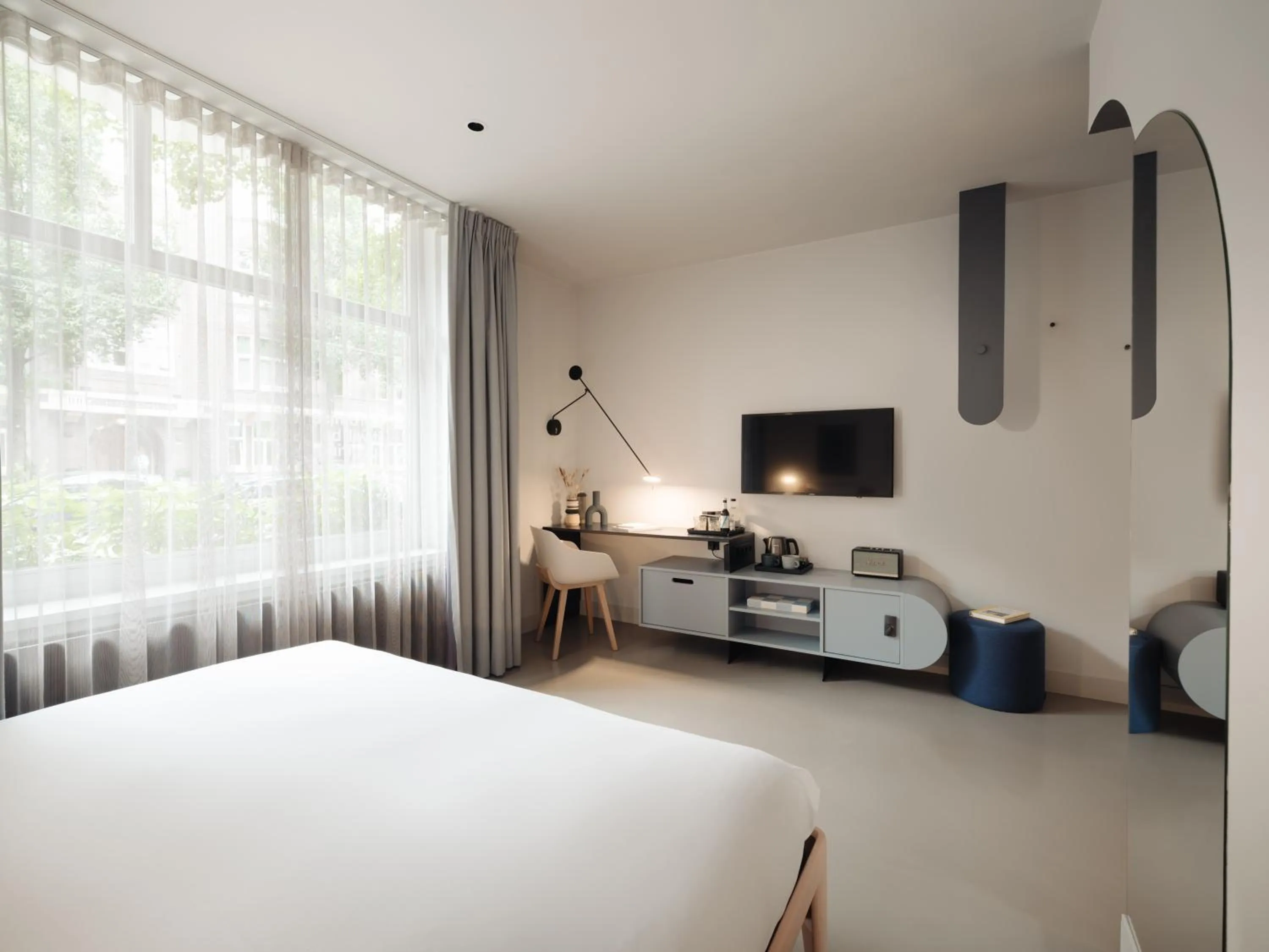 Bed in Conscious Hotel Museum Square