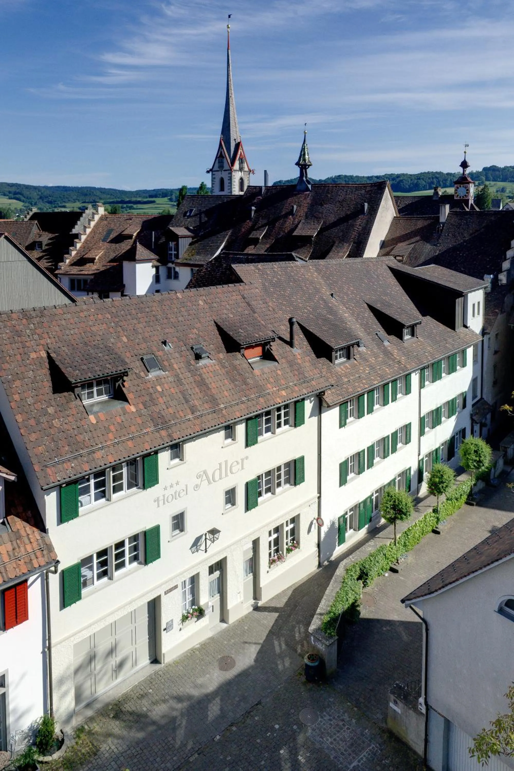 Property building in Hotel Adler