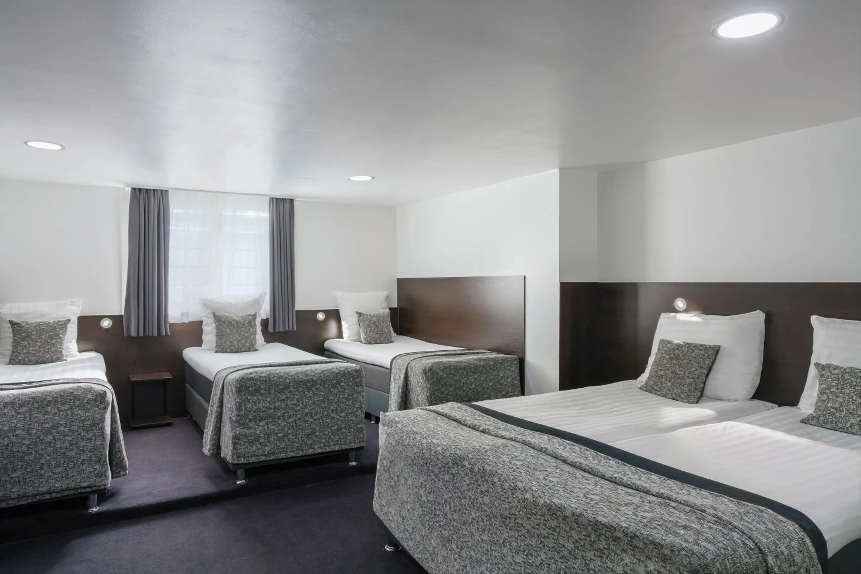 Bed in Hotel City Garden Amsterdam