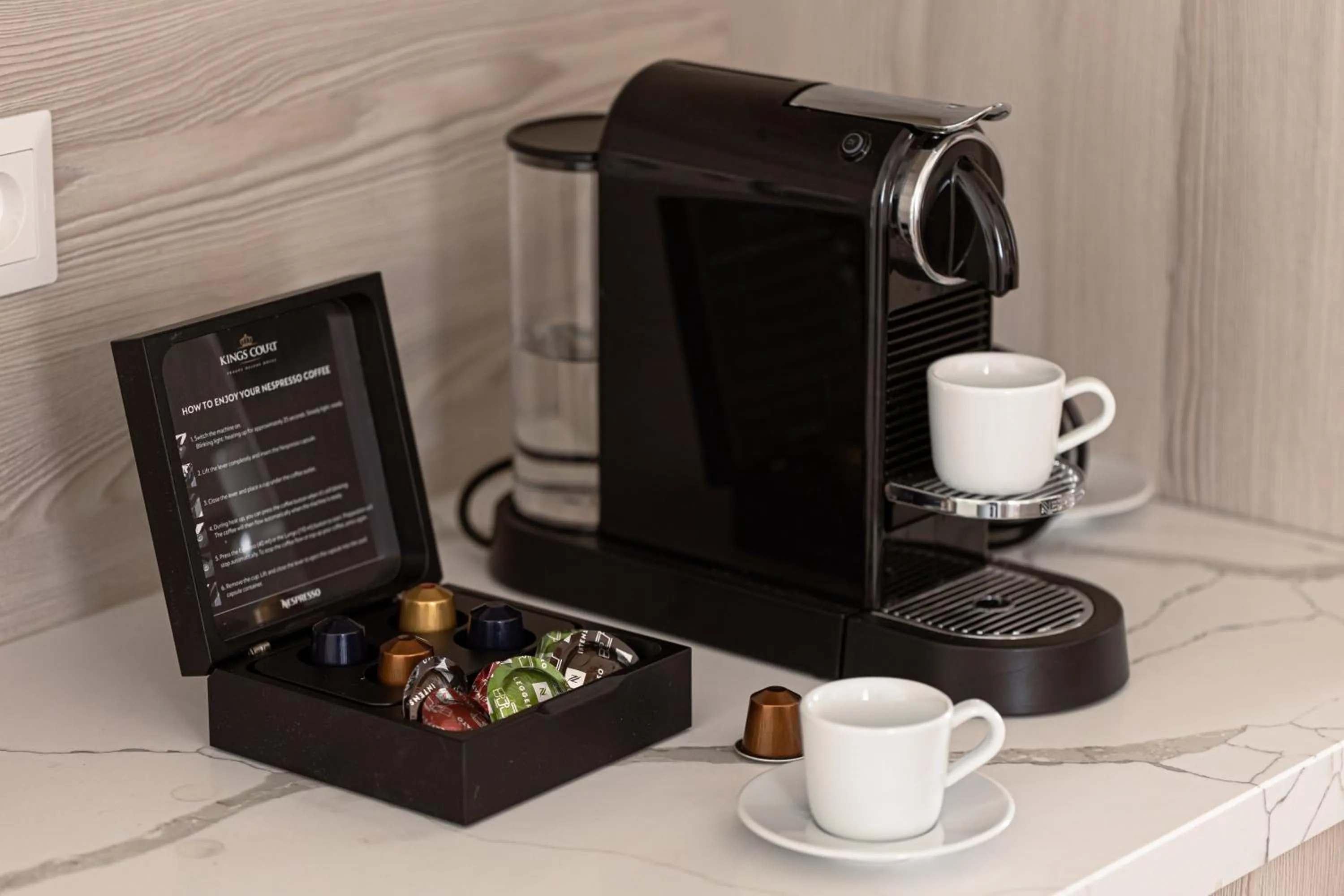 Coffee/tea facilities in U Pujcovny Apartment Old Town Prague
