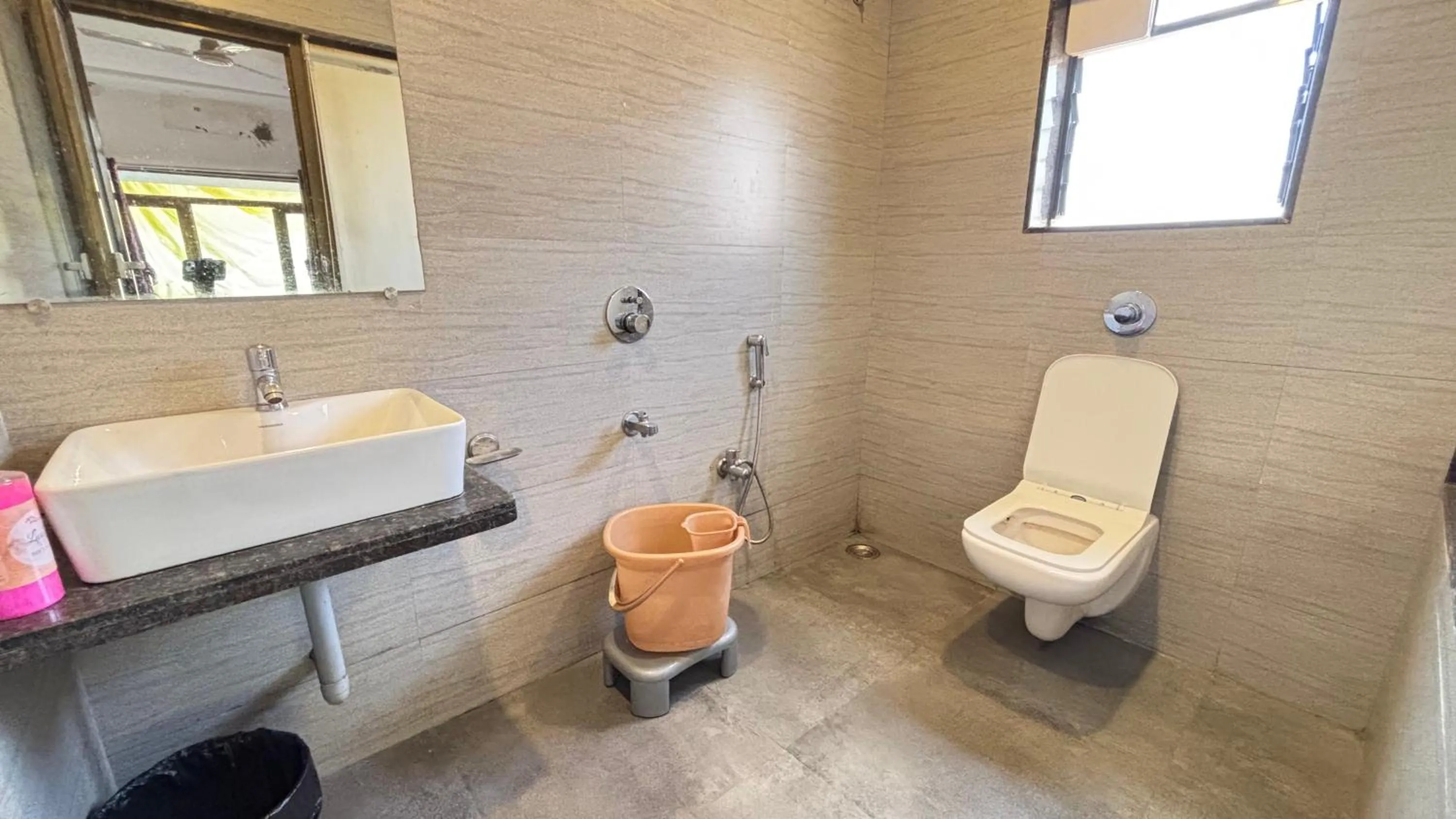 Shower in Veggies Residency