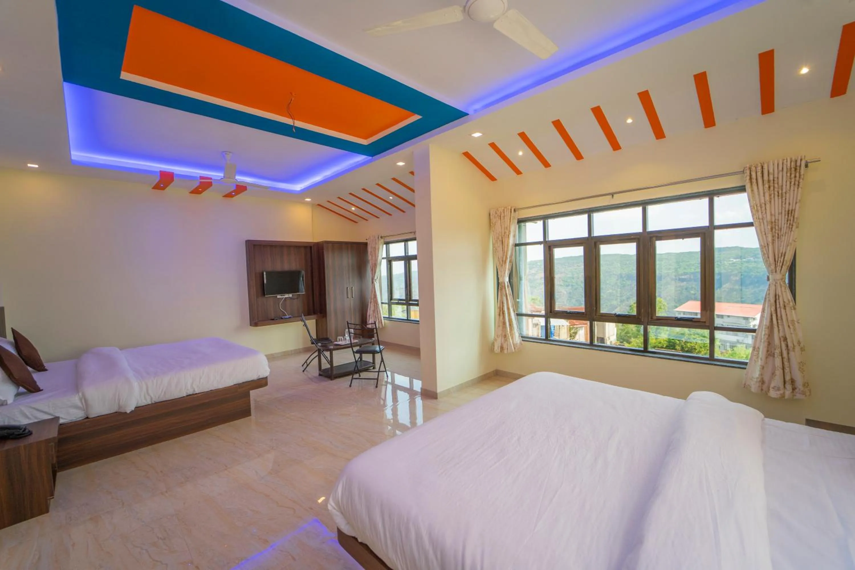 Bed in Veggies Residency