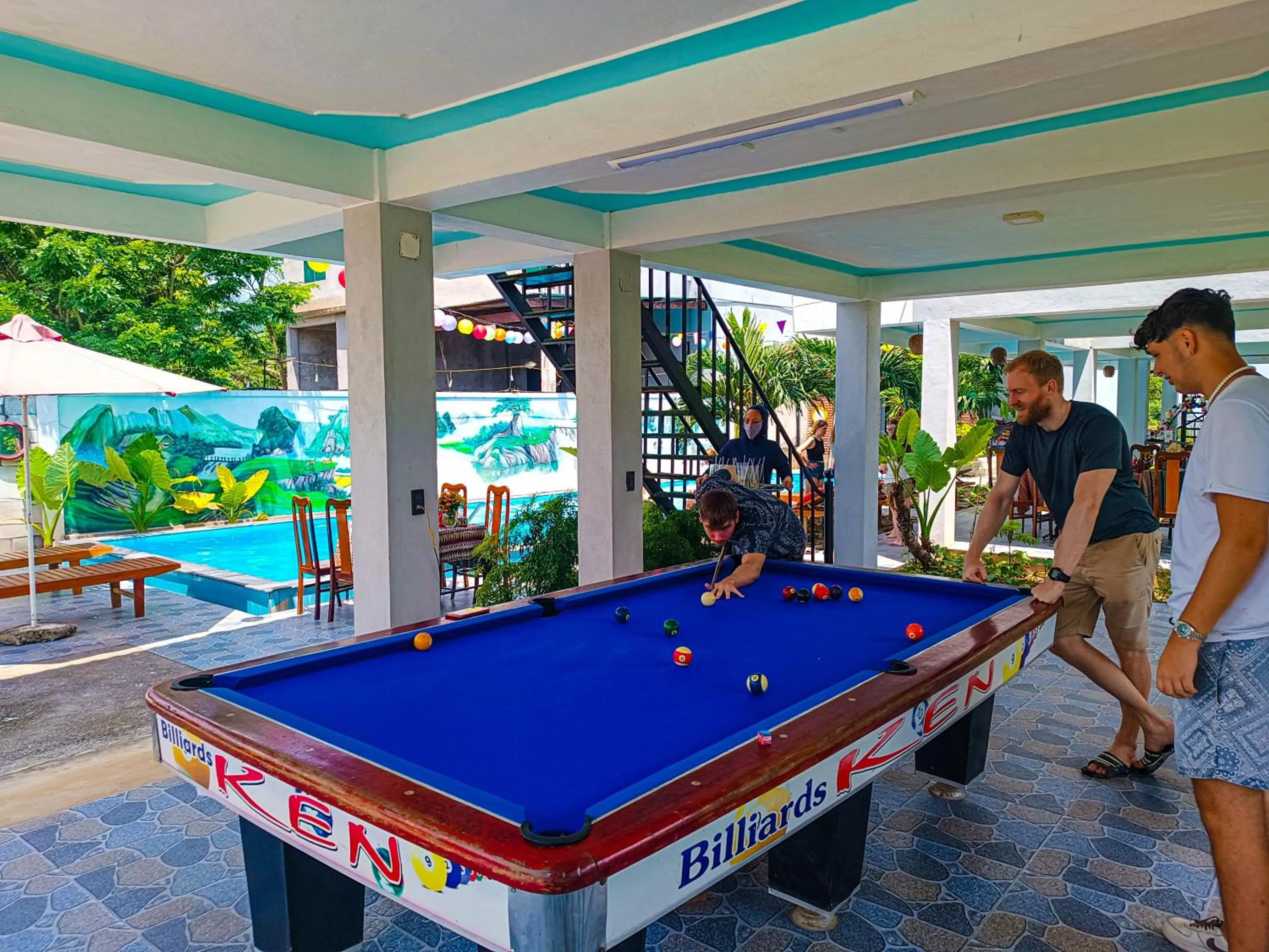 Billiard in YoLo Pool Bar Villas & Garden Restaurant