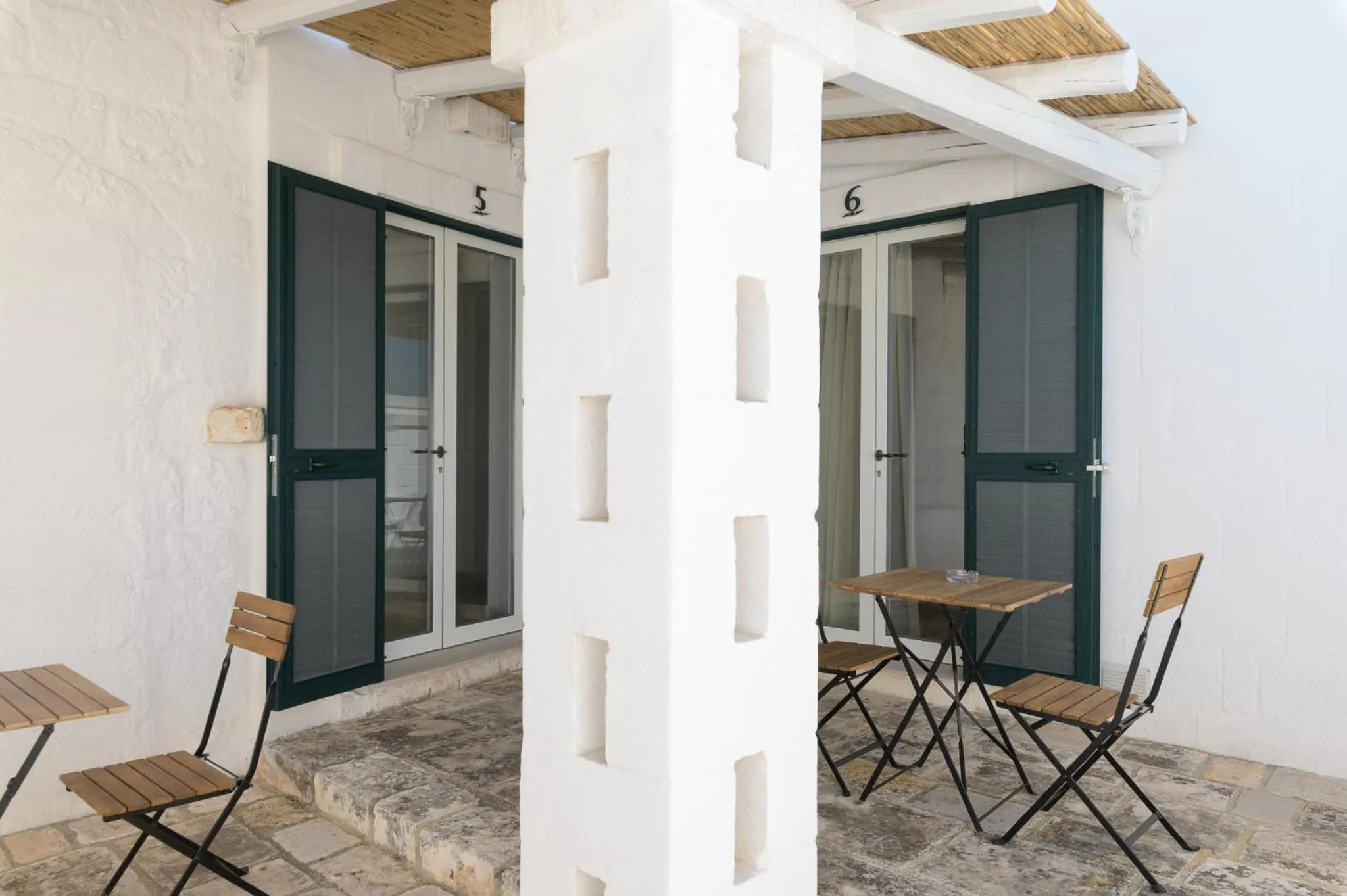 Decorative detail in Masseria Abadia Uno